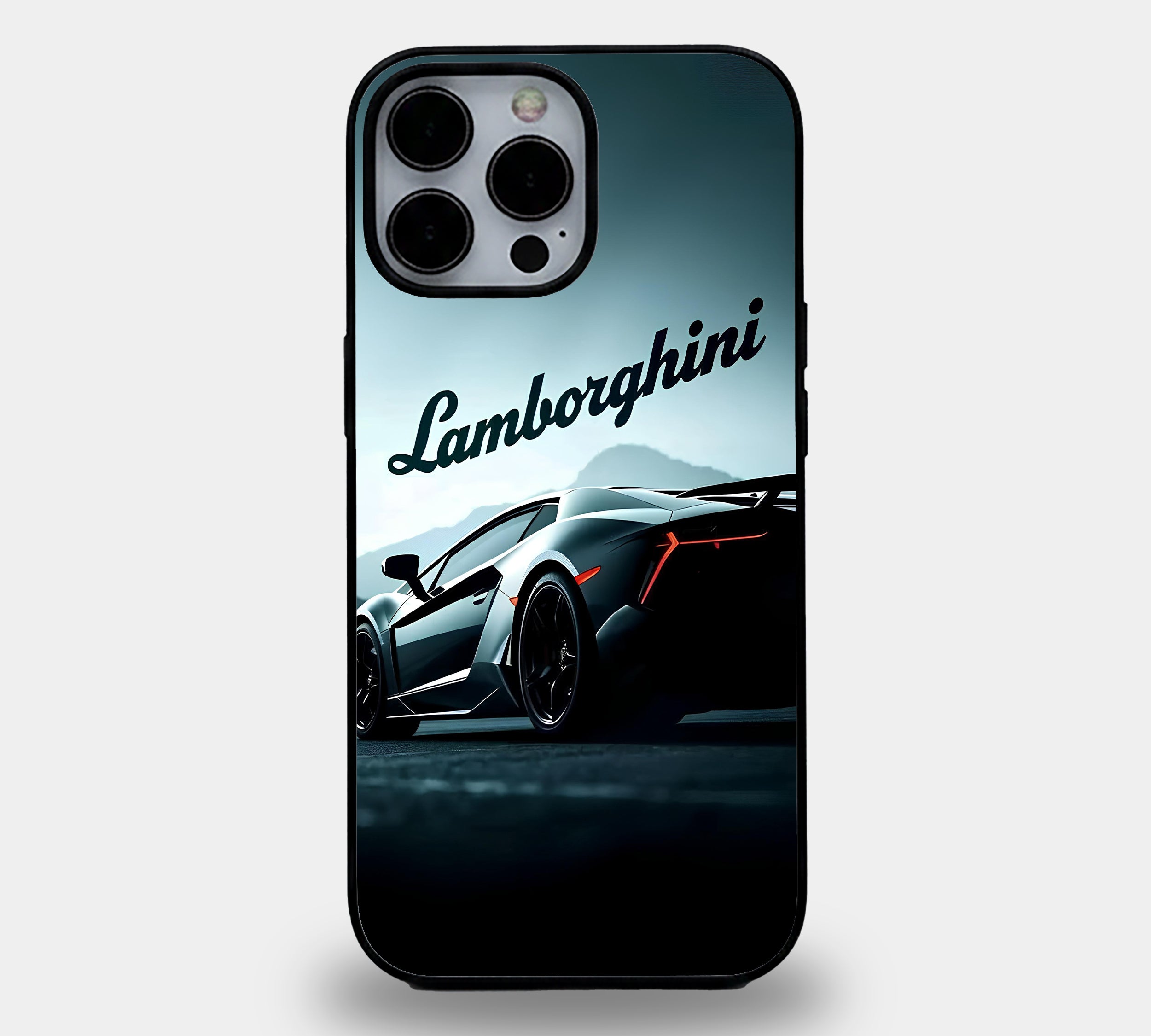 Lamborghini Supercar | Premium Glass iPhone & Samsung Mobile Cover Case