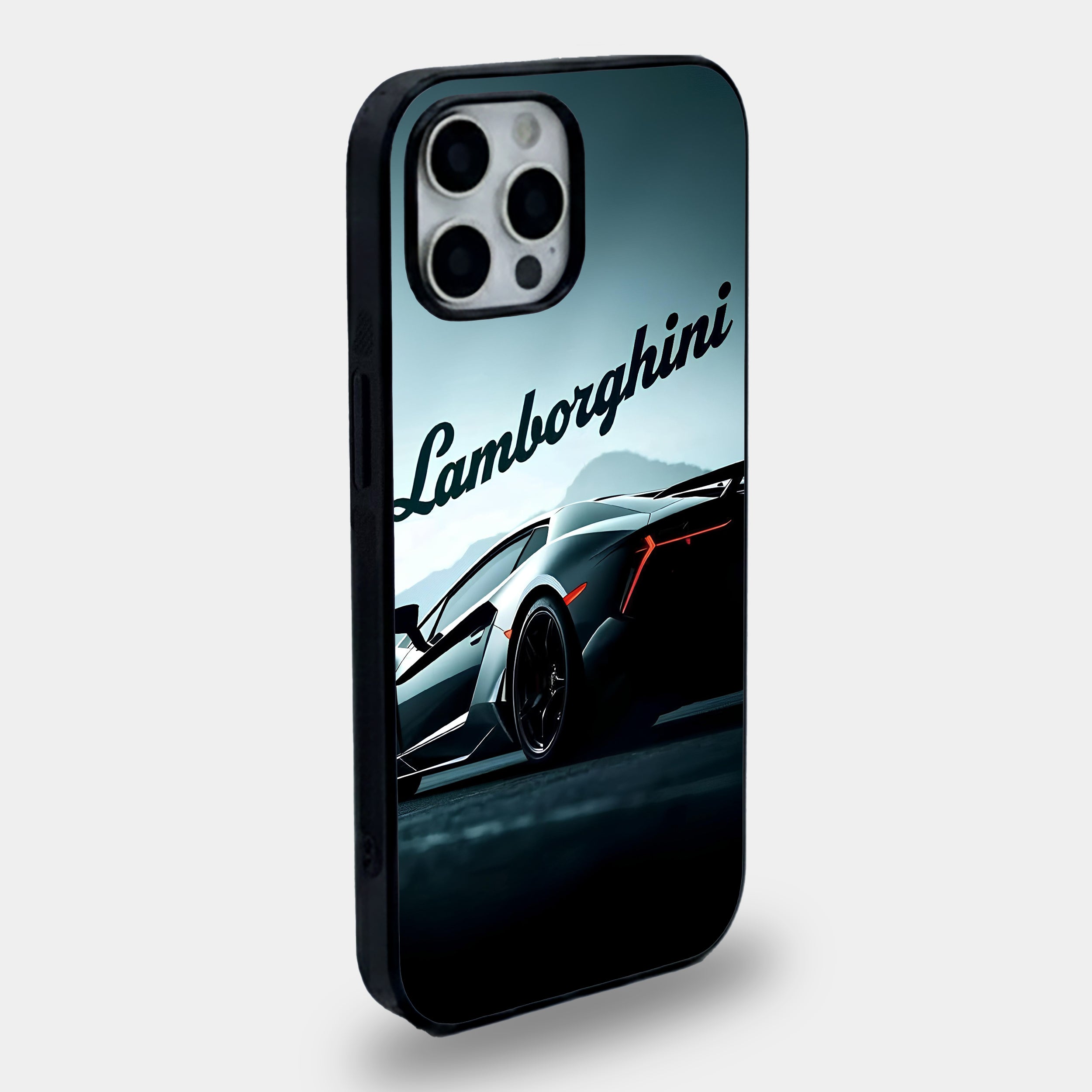 Lamborghini Supercar | Premium Glass iPhone & Samsung Mobile Cover Case