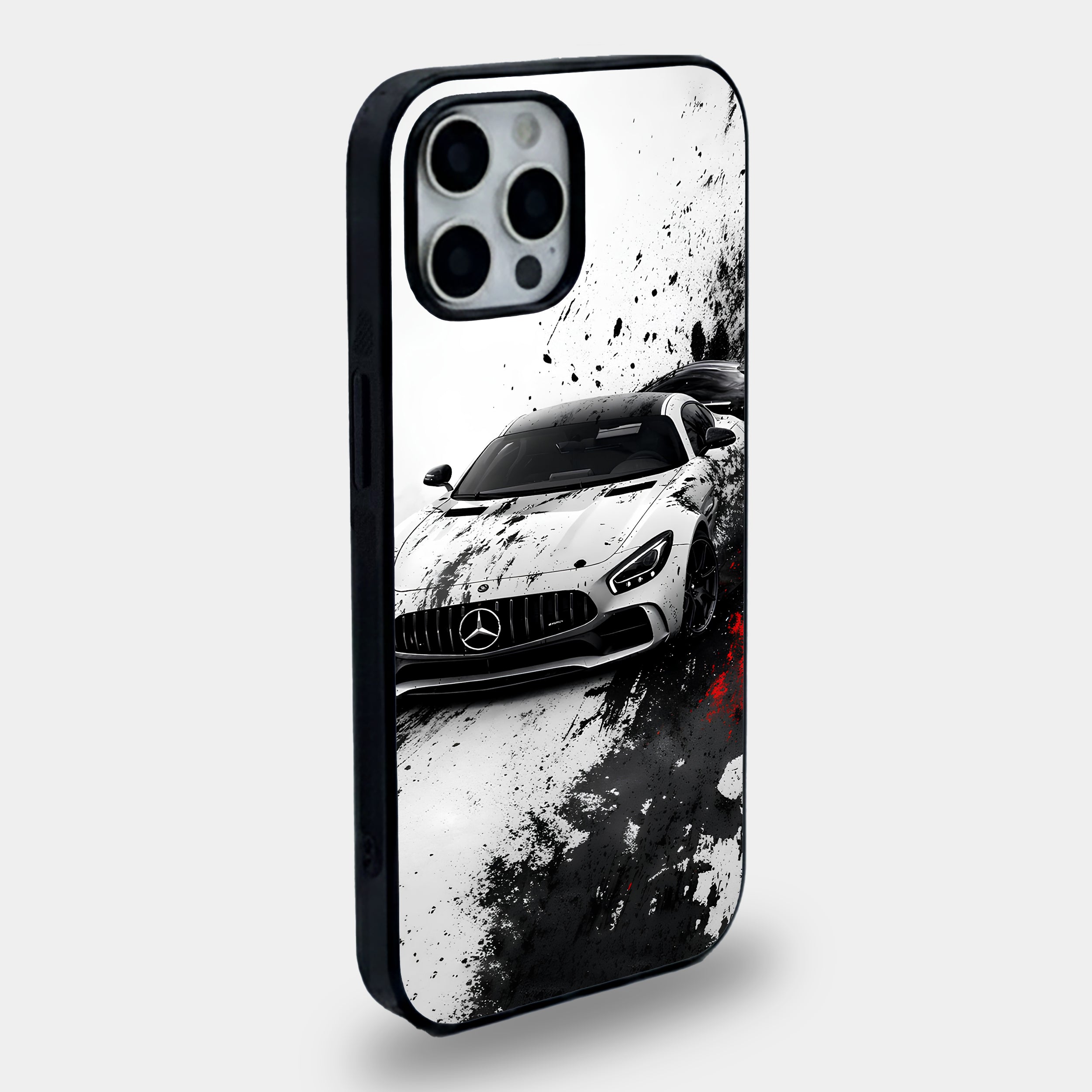 Mercedes-AMG GT Splatter Edition | Premium Glass iPhone & Samsung Mobile Cover Case