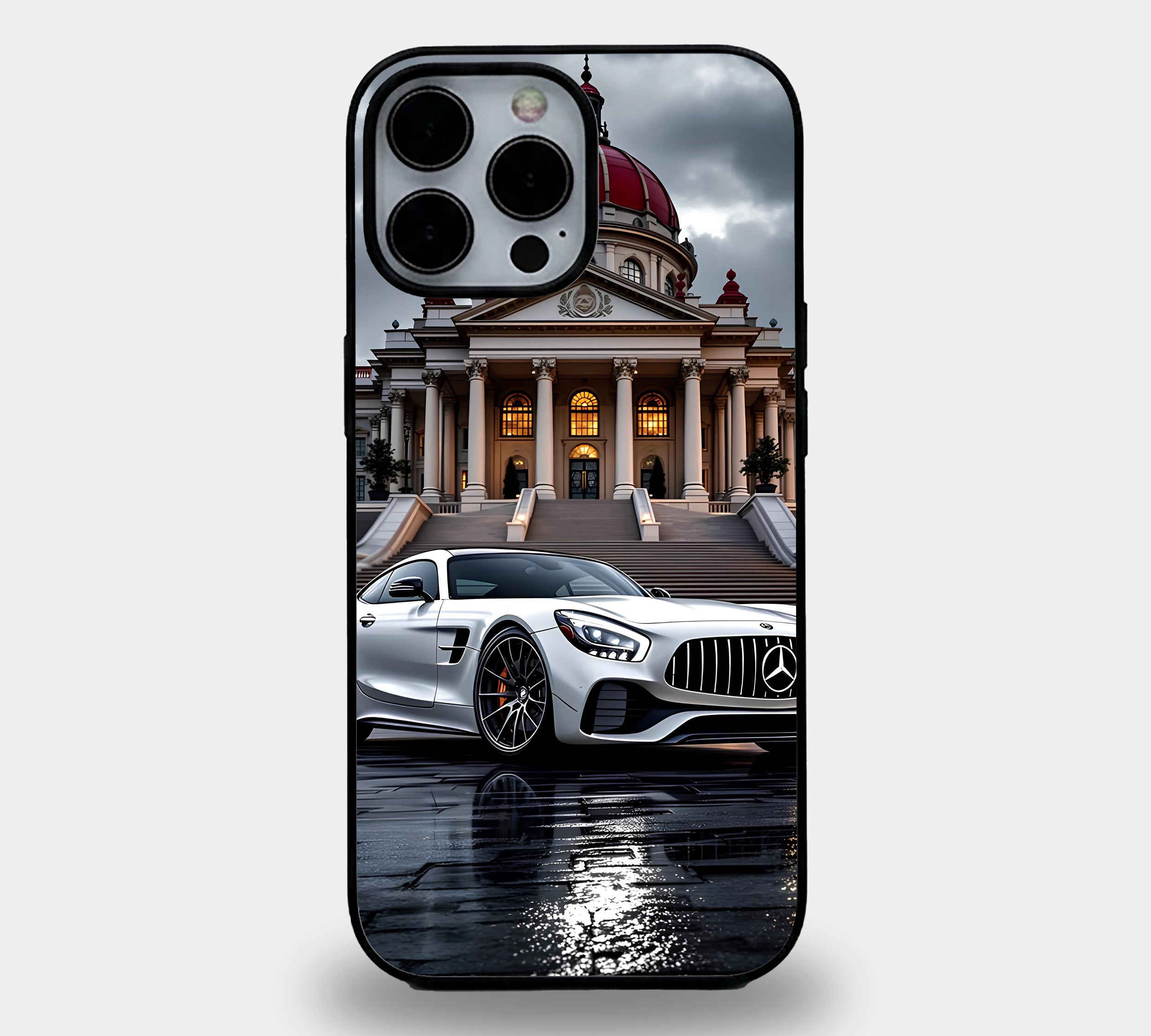 White Mercedes Estate Mansion Case