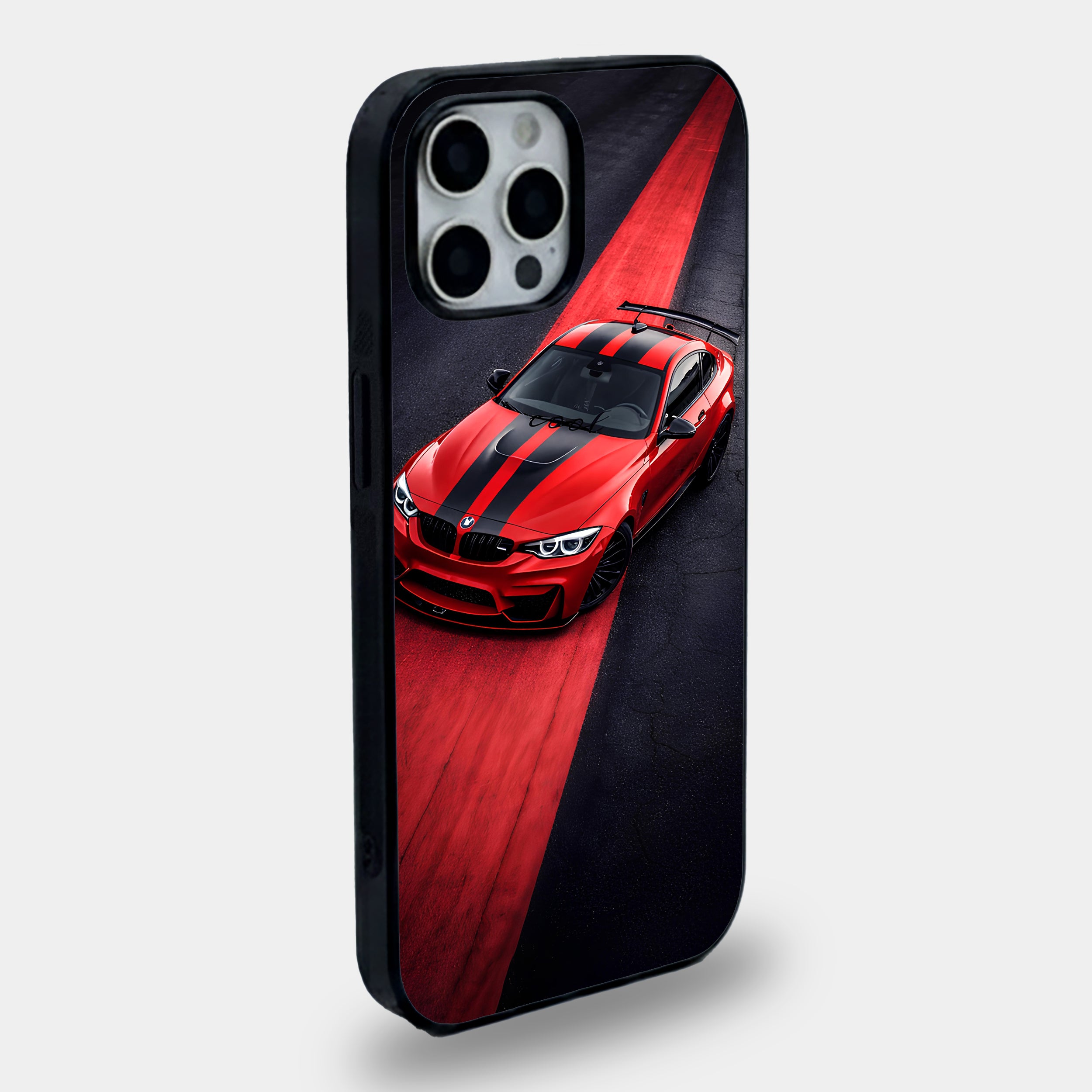 Red Track Racing | Premium Glass iPhone & Samsung Mobile Cover Cas