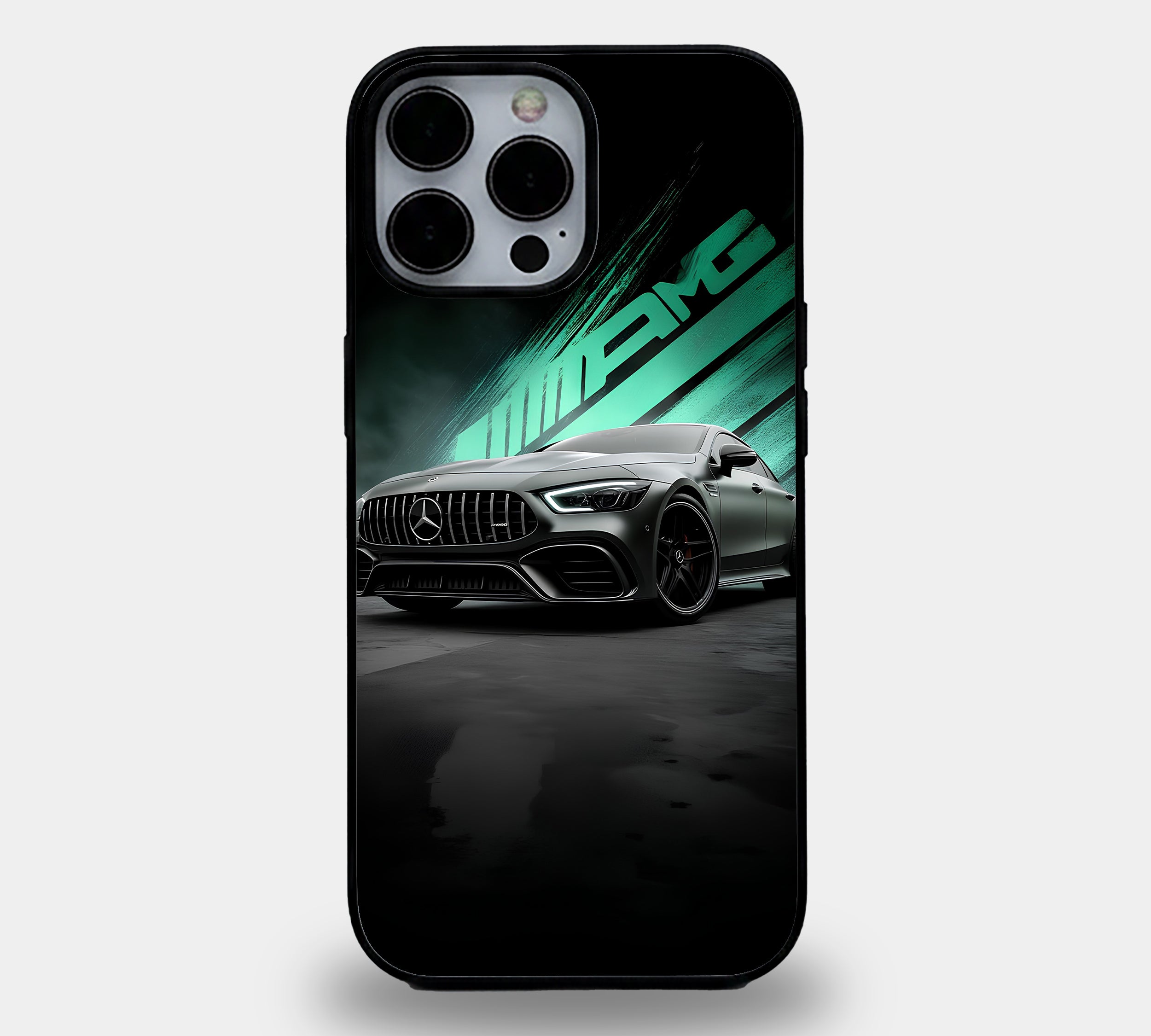 Matte Grey Mercedes AMG Case