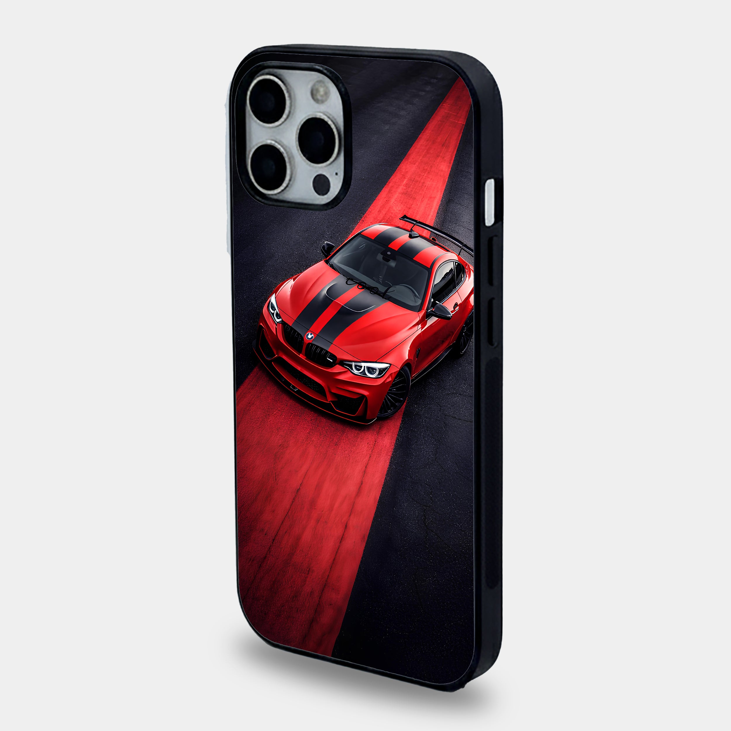 Red Track Racing | Premium Glass iPhone & Samsung Mobile Cover Cas