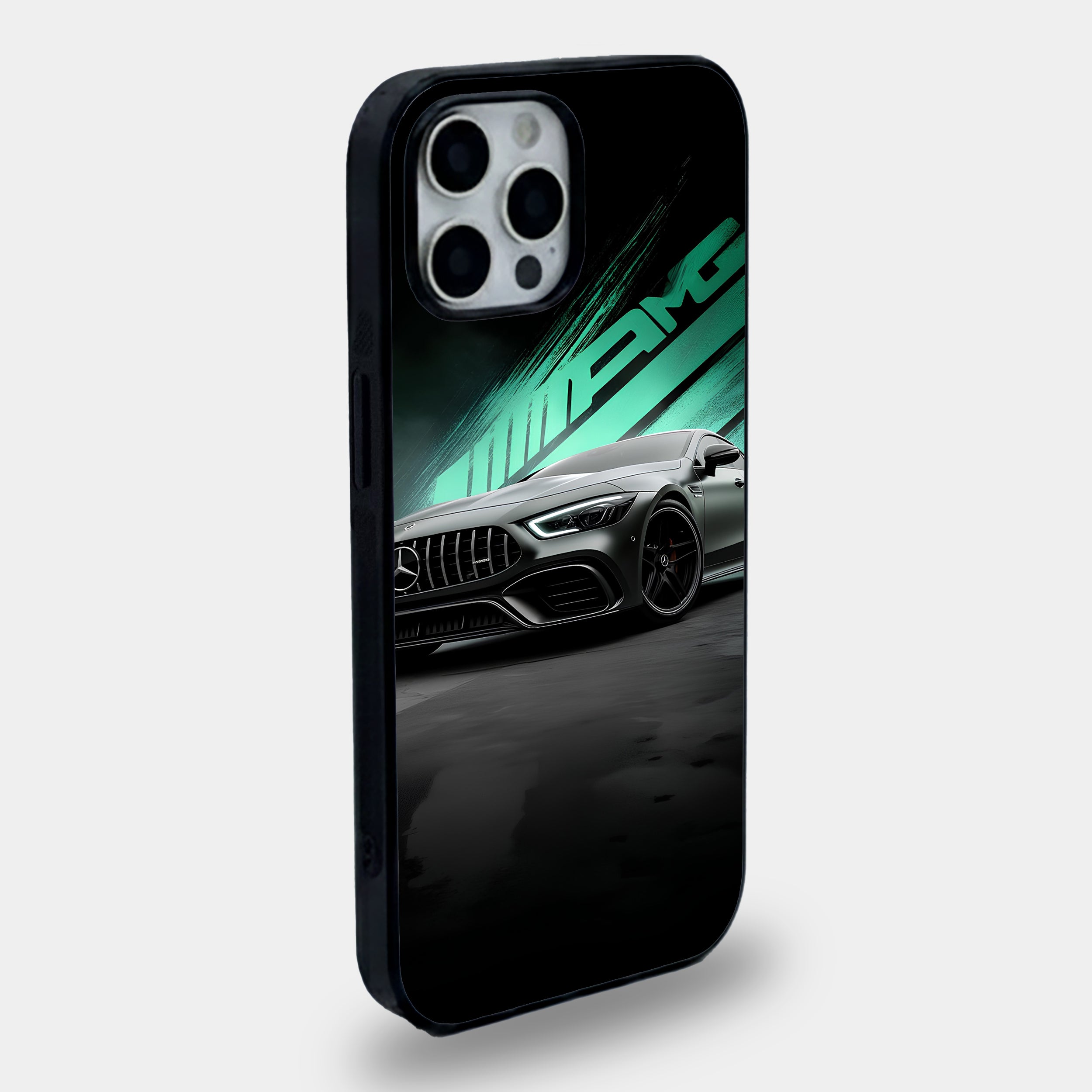 Matte Grey Mercedes AMG Case