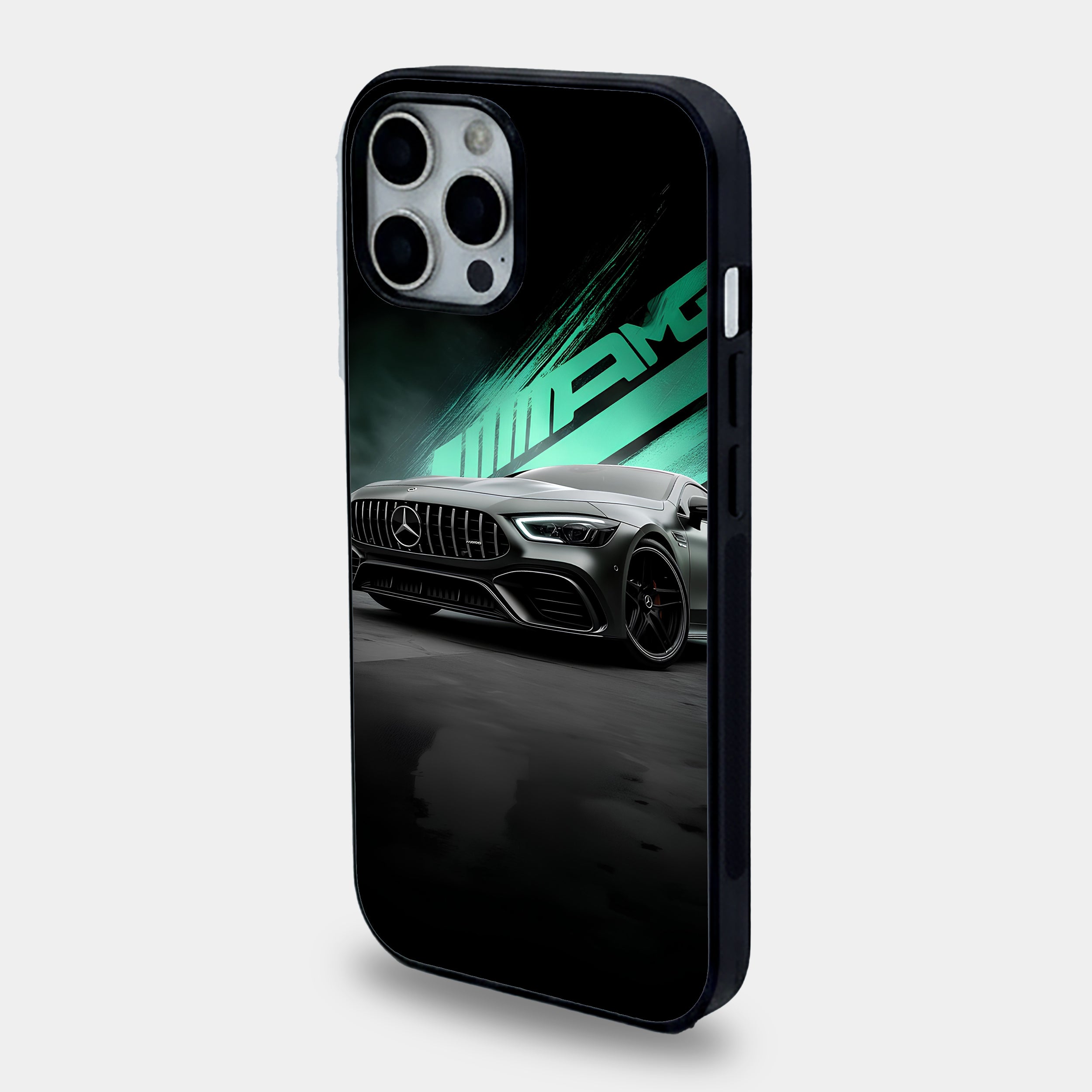 Matte Grey Mercedes AMG Case