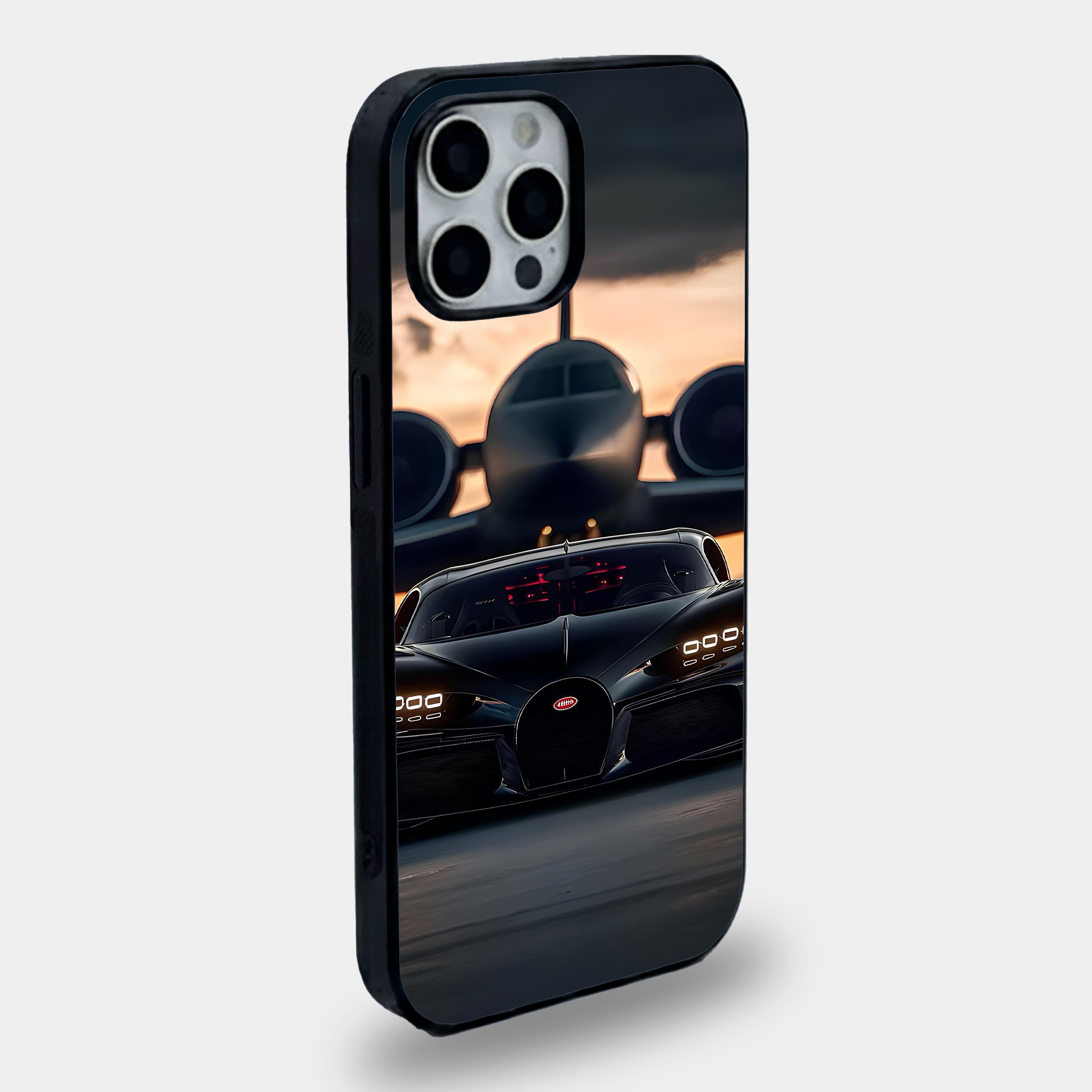 Luxury Hypercar & Private Jet | Premium Glass iPhone & Samsung Mobile Cover Case