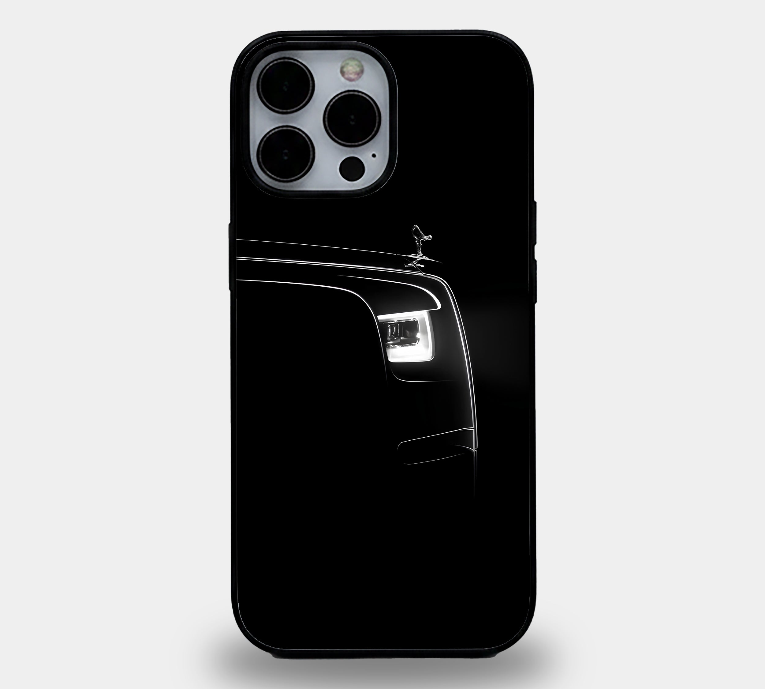 Black Rolls Royce Headlight Case