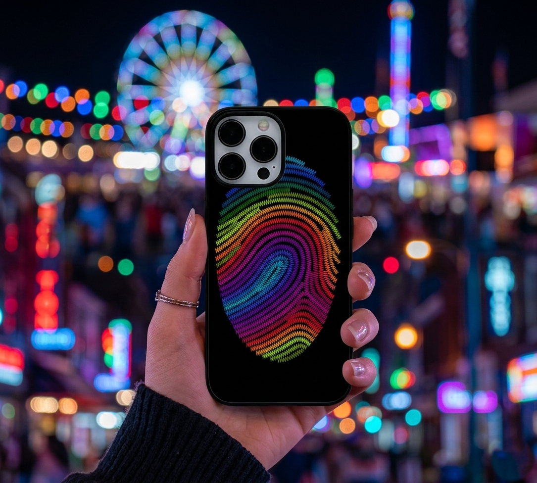 Colorful Watercolor Lion Case