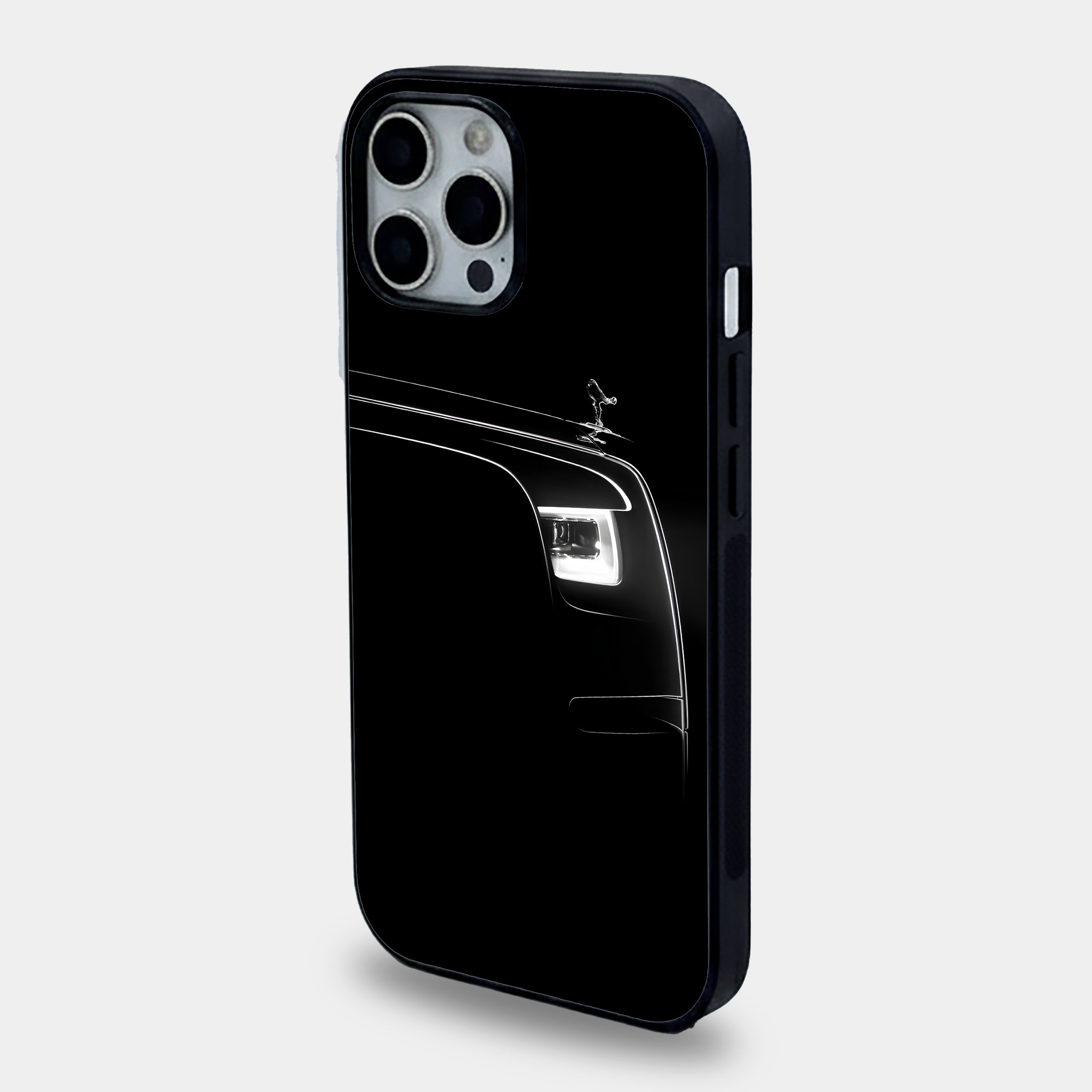 Black Rolls Royce Headlight Case