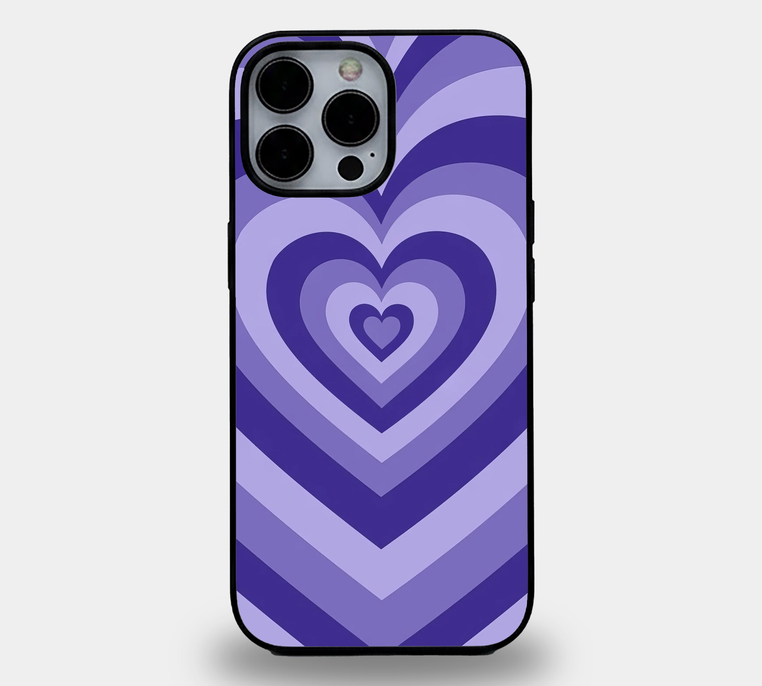 Purple Retro Heart Tunnel
