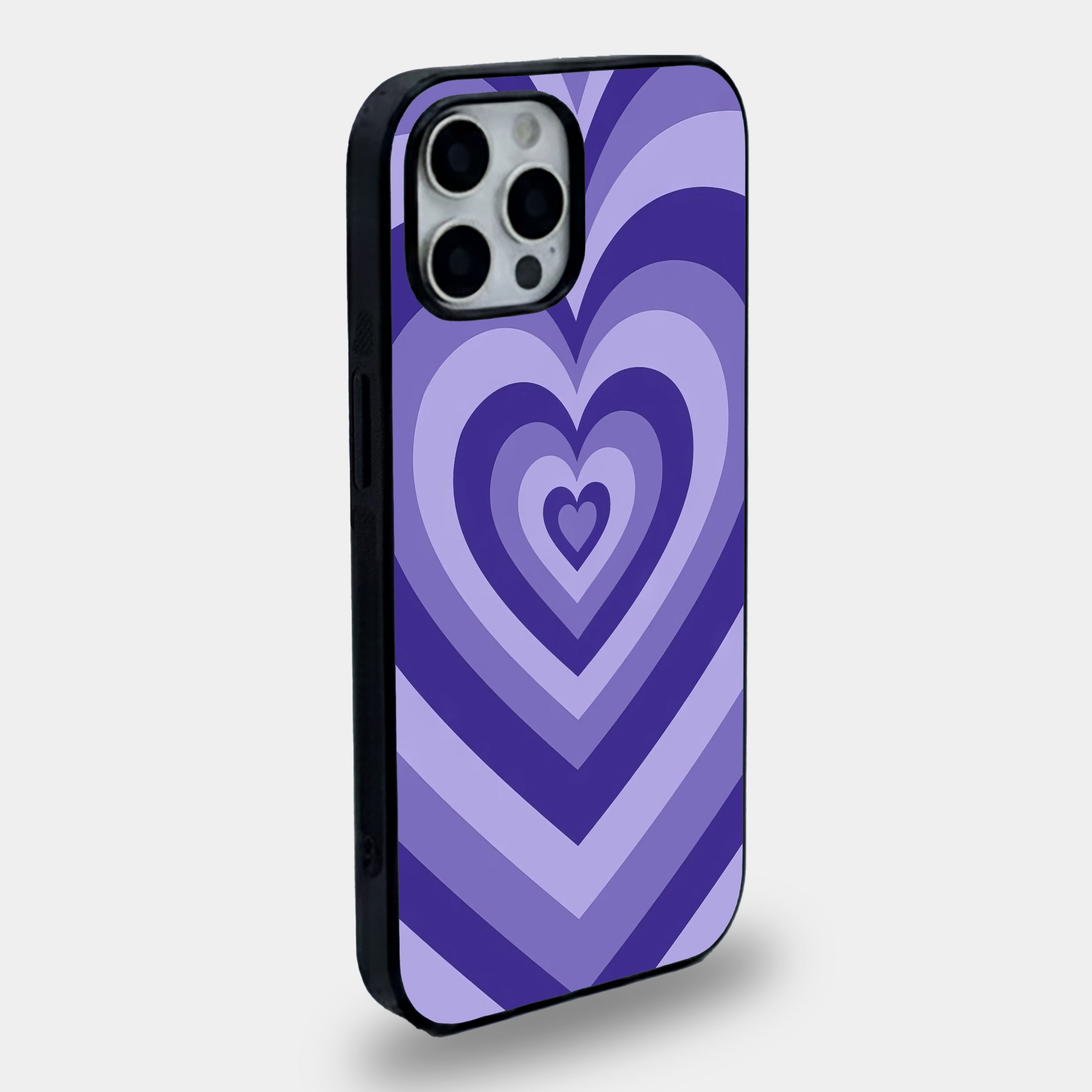 Purple Retro Heart Tunnel