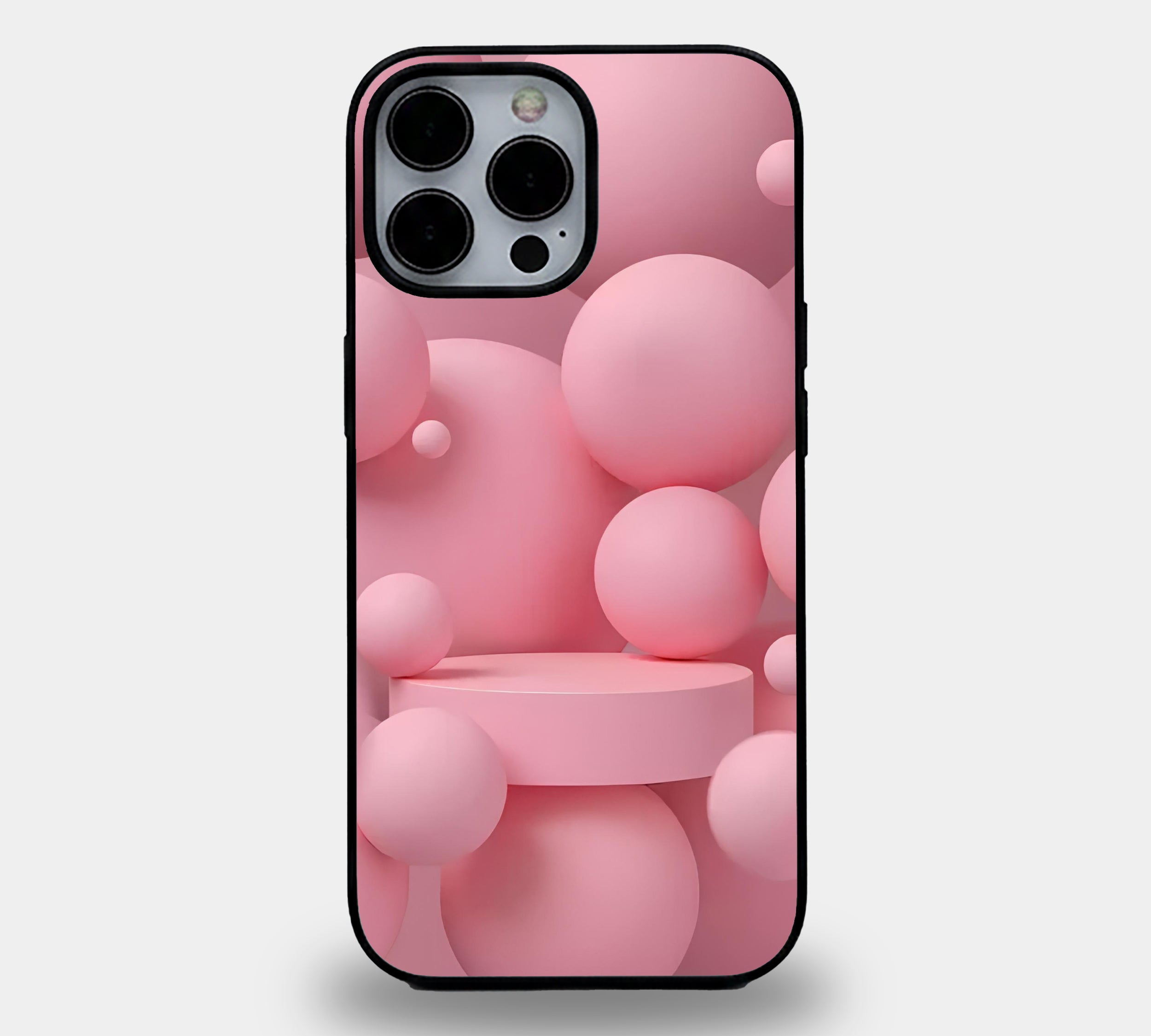 "The Blush Sphere Edition" | Premium Glass iPhone & Samsung Mobile Cover Case