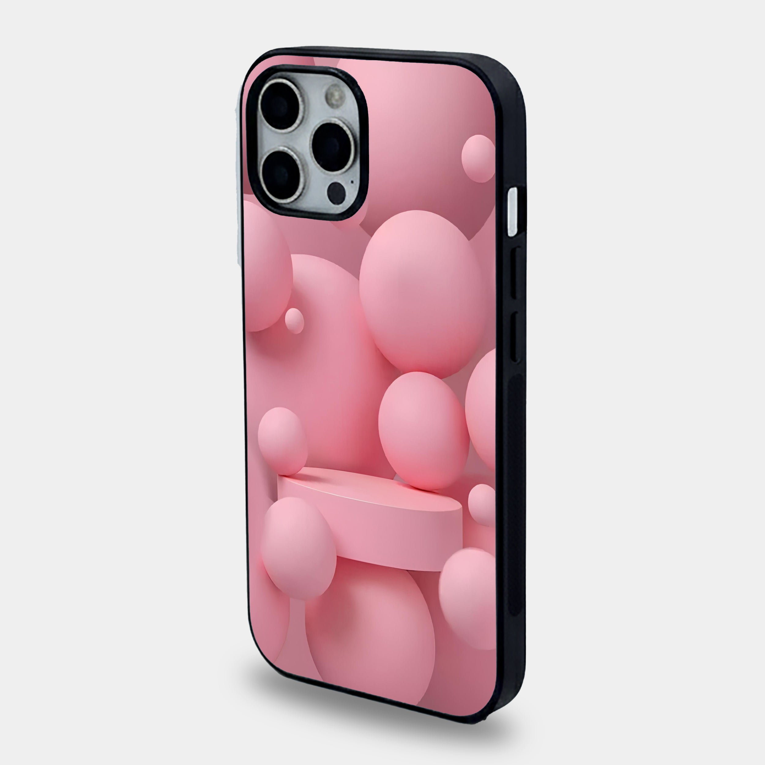 "The Blush Sphere Edition" | Premium Glass iPhone & Samsung Mobile Cover Case