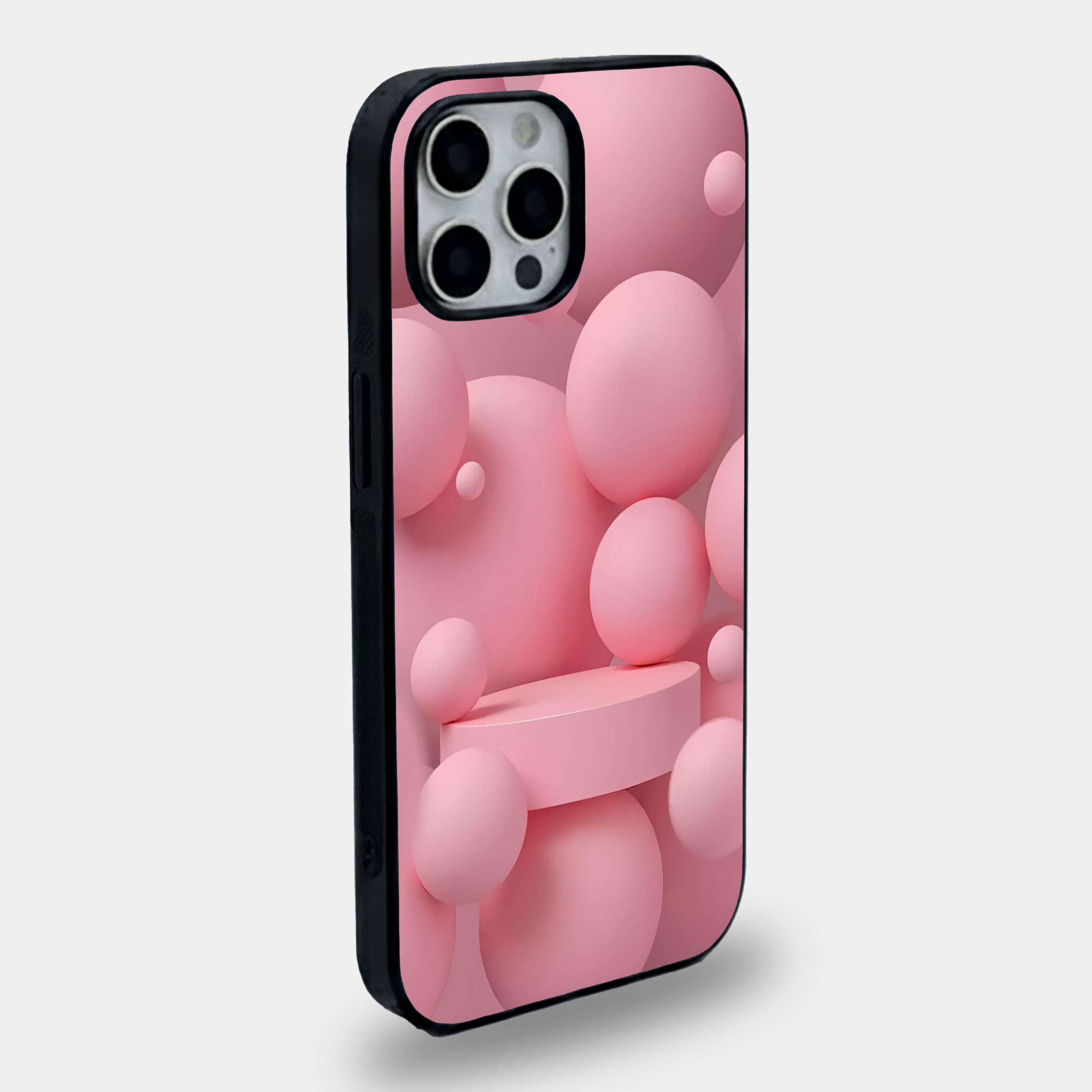 "The Blush Sphere Edition" | Premium Glass iPhone & Samsung Mobile Cover Case