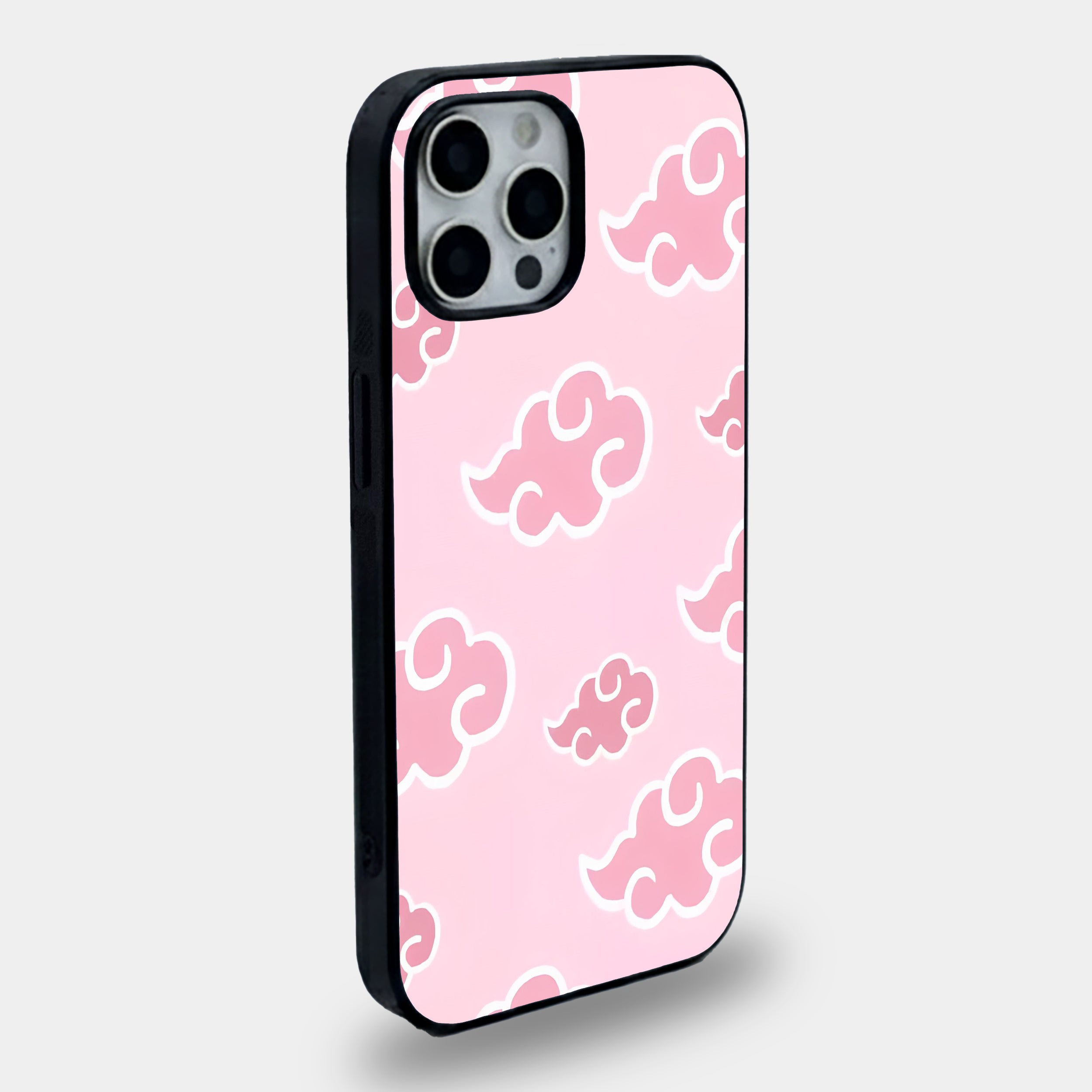 Pastel Pink Cloud | Premium Glass iPhone & Samsung Mobile Cover Case