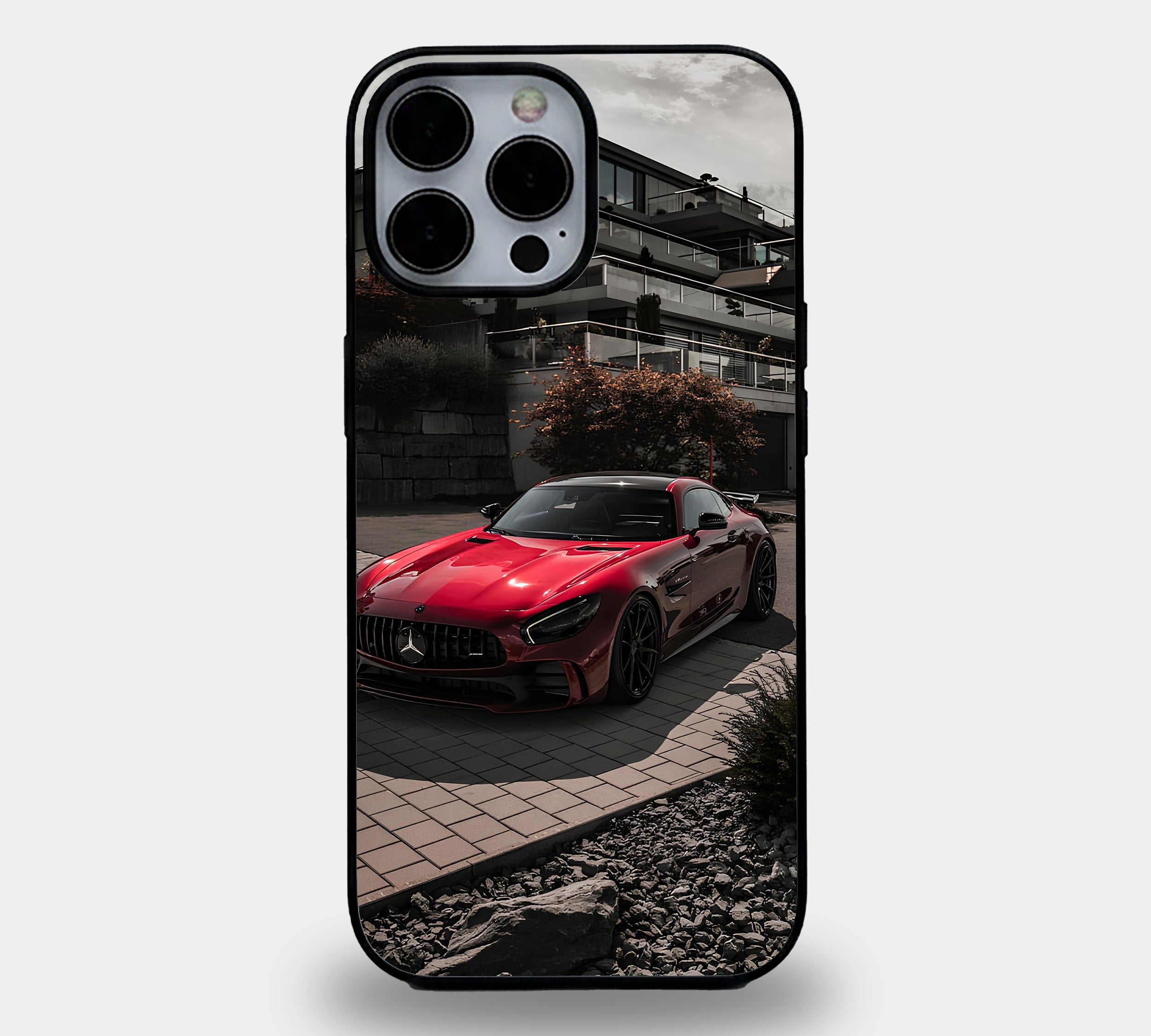 Metallic Red Mercedes AMG Case