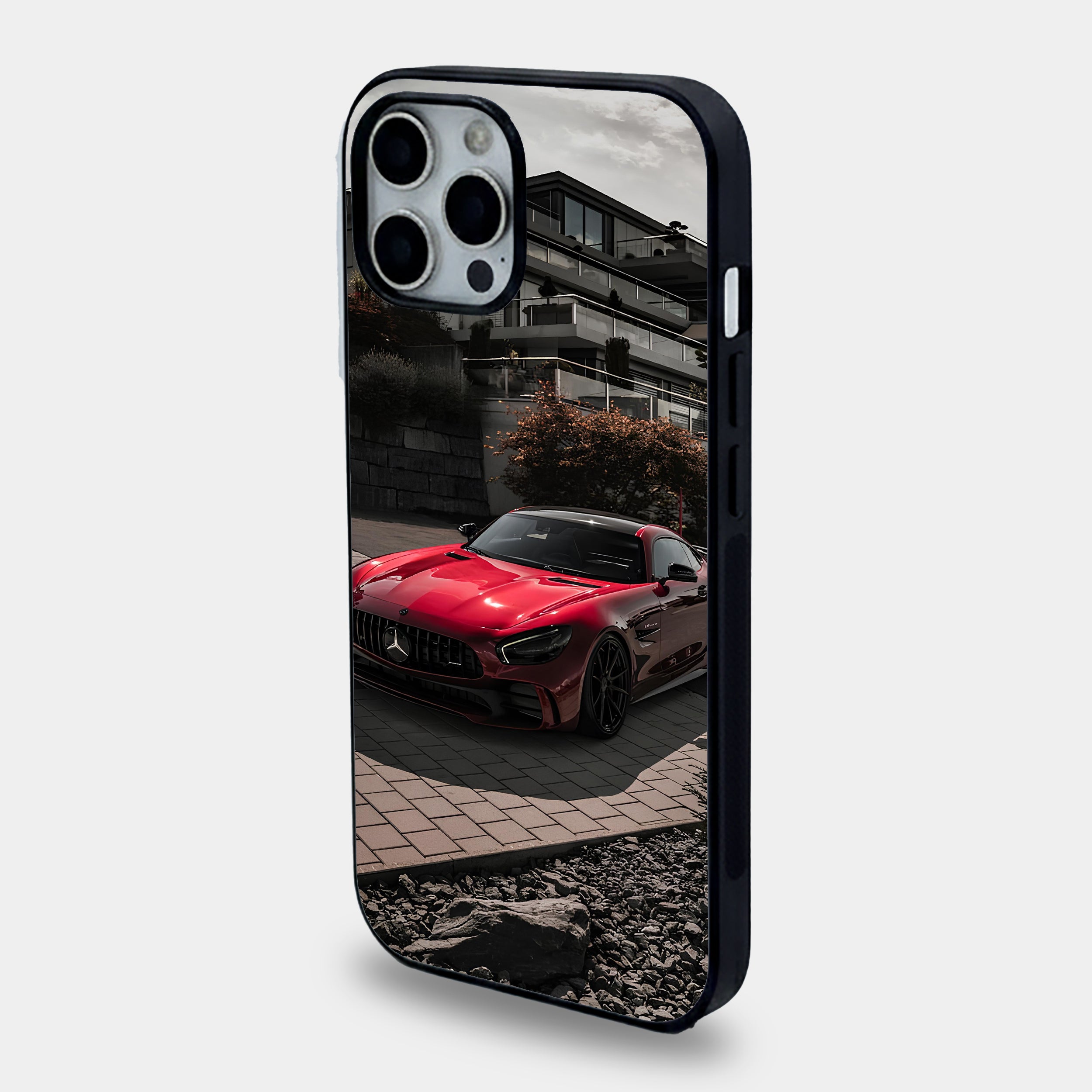 Metallic Red Mercedes AMG Case
