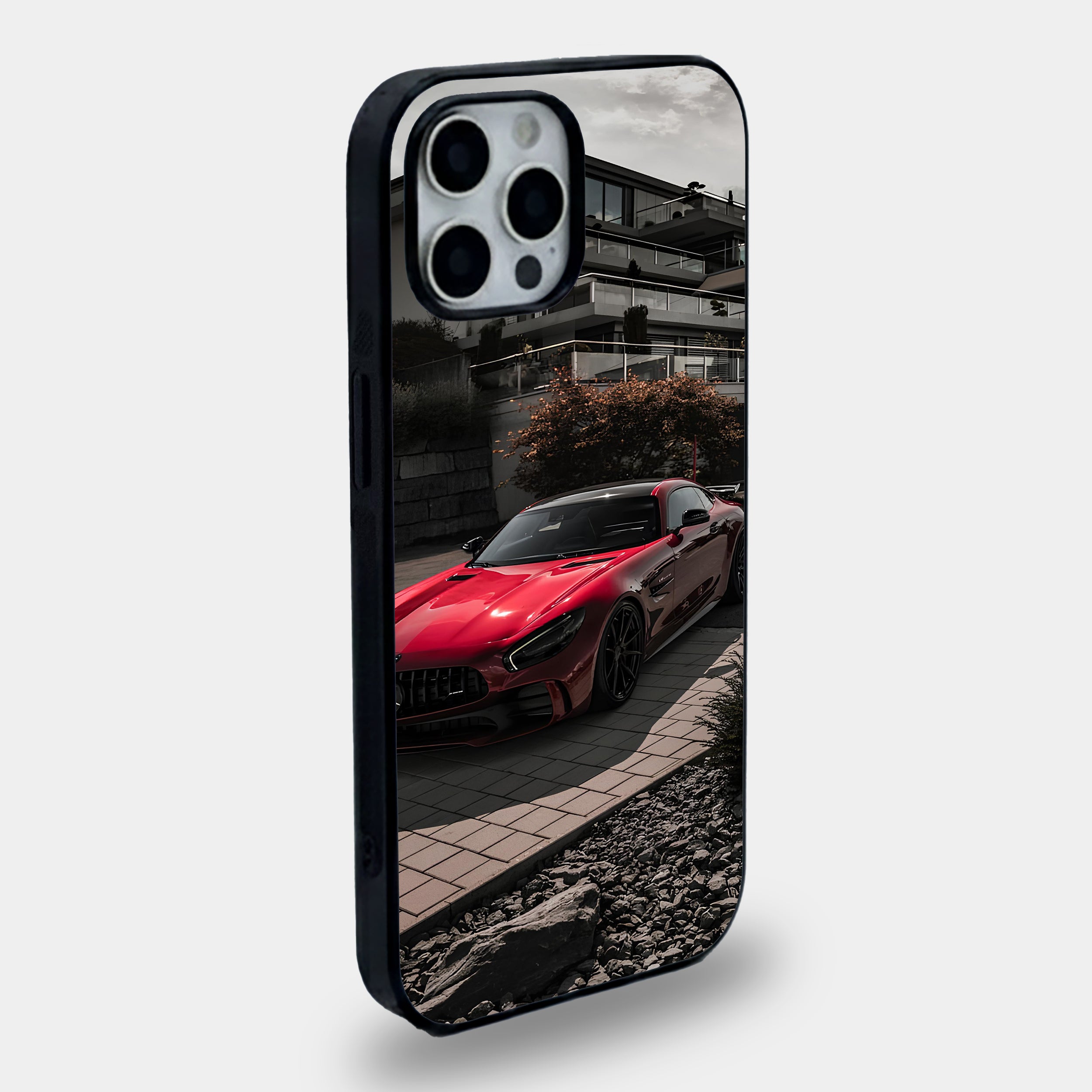 Metallic Red Mercedes AMG Case