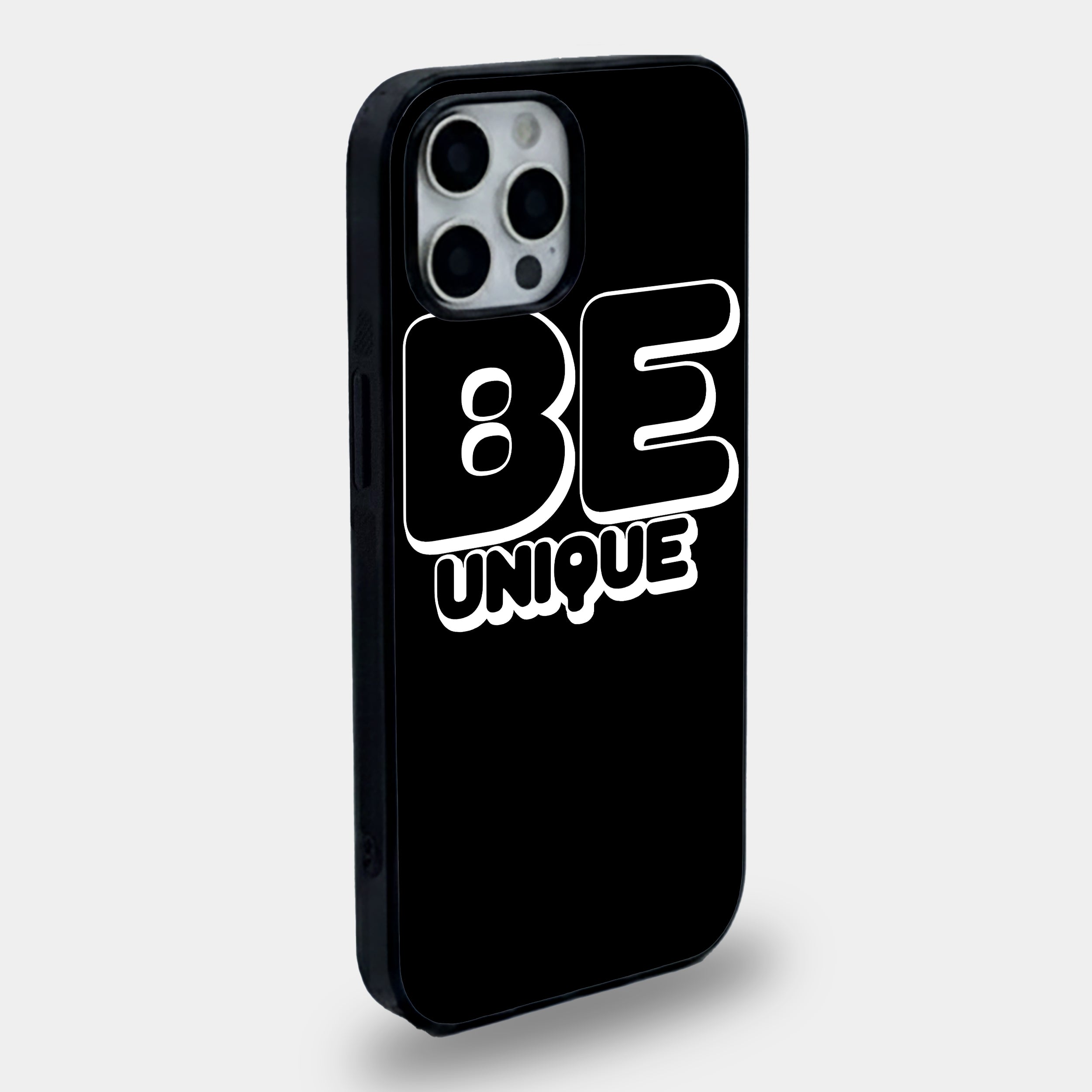 BE UNIQUE Bold Statement | Premium Glass iPhone & Samsung Mobile Cover Case
