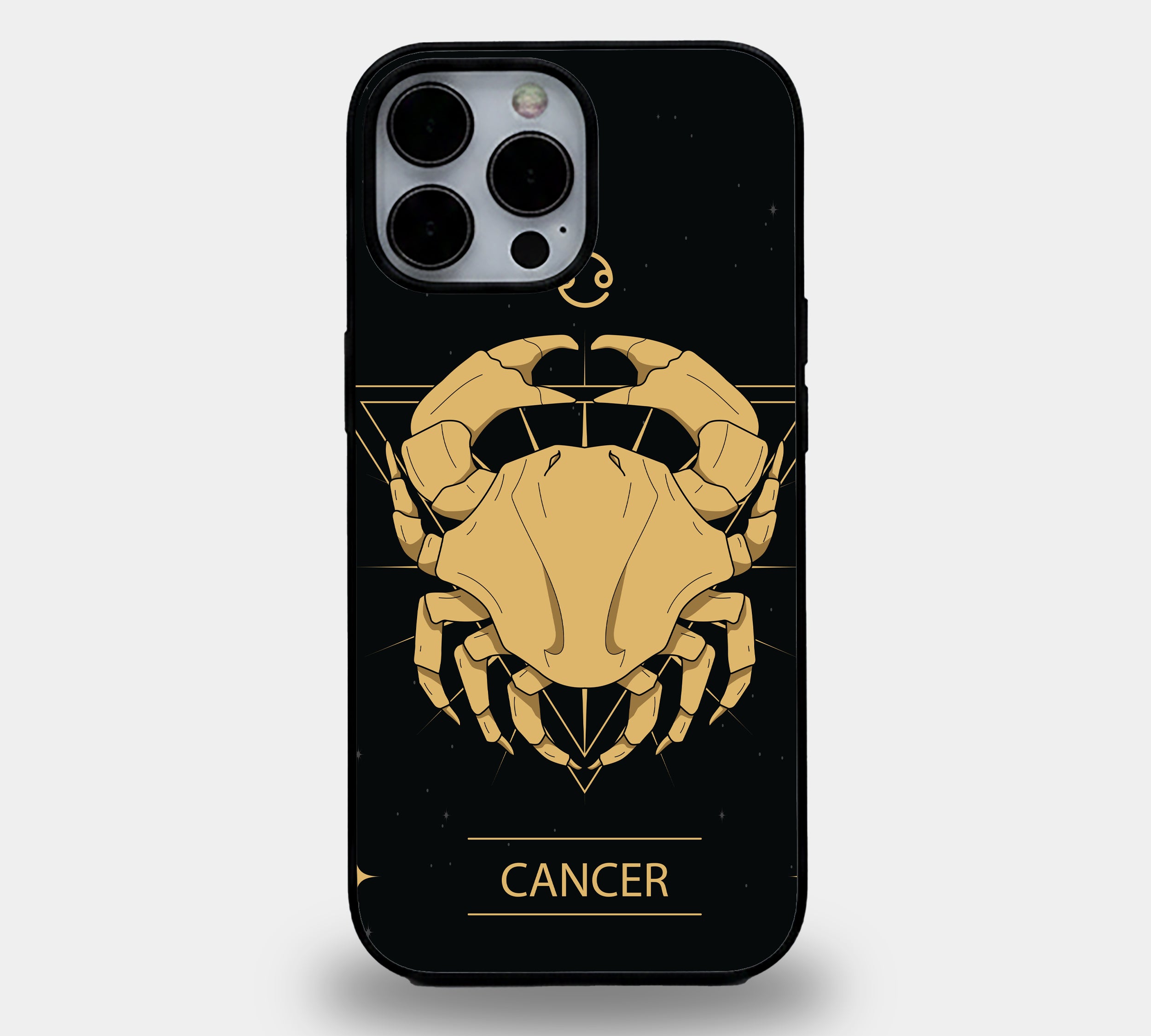 Celestial Cancer Zodiac | Premium Glass iPhone Mobile Cover Case