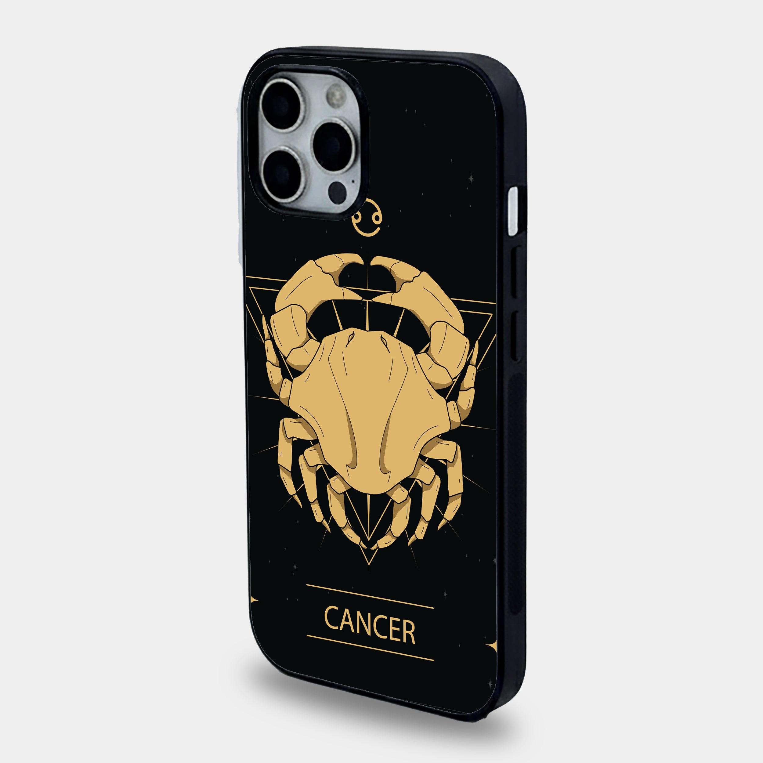 Celestial Cancer Zodiac | Premium Glass iPhone Mobile Cover Case