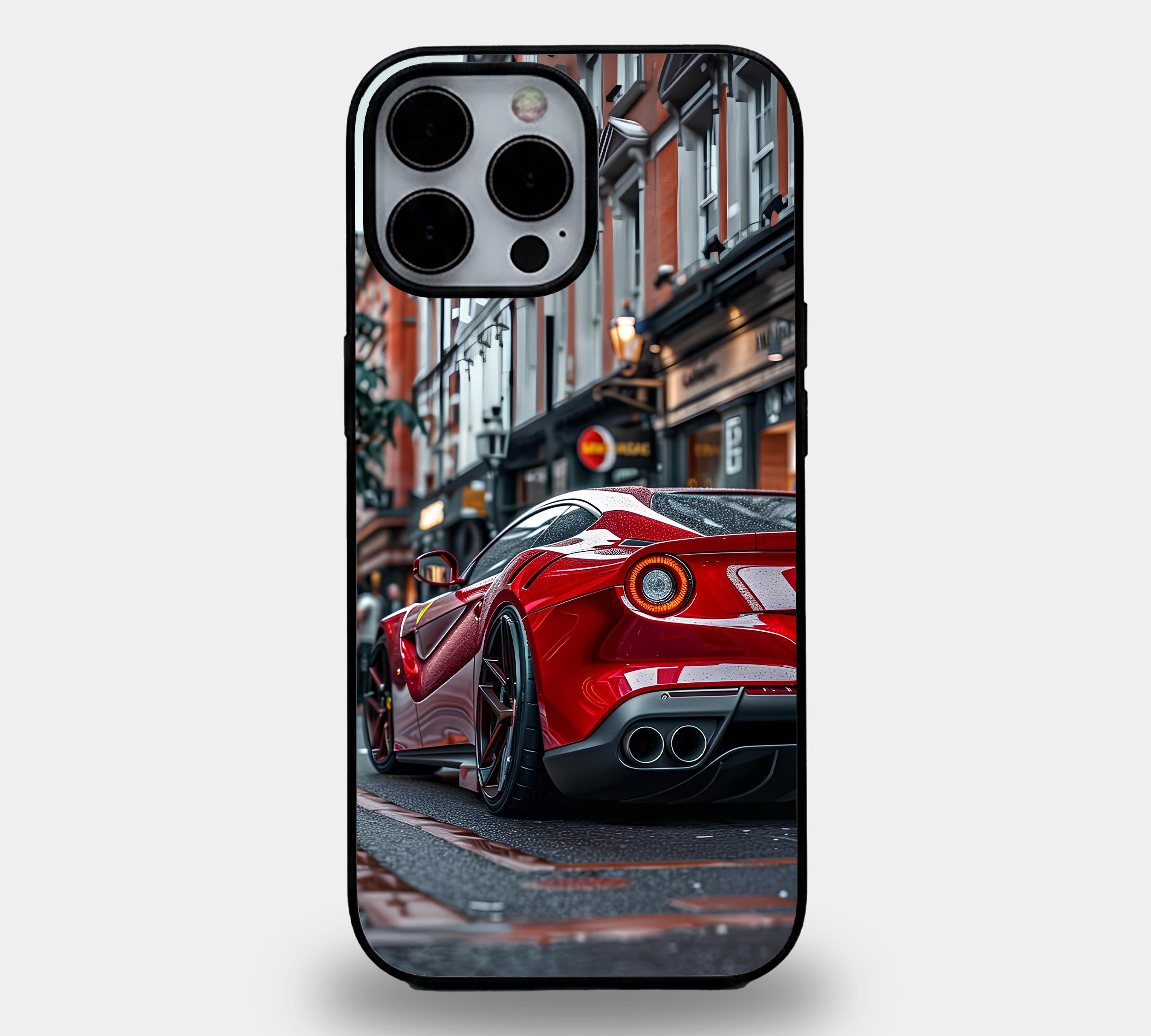 Red Ferrari European Street Case