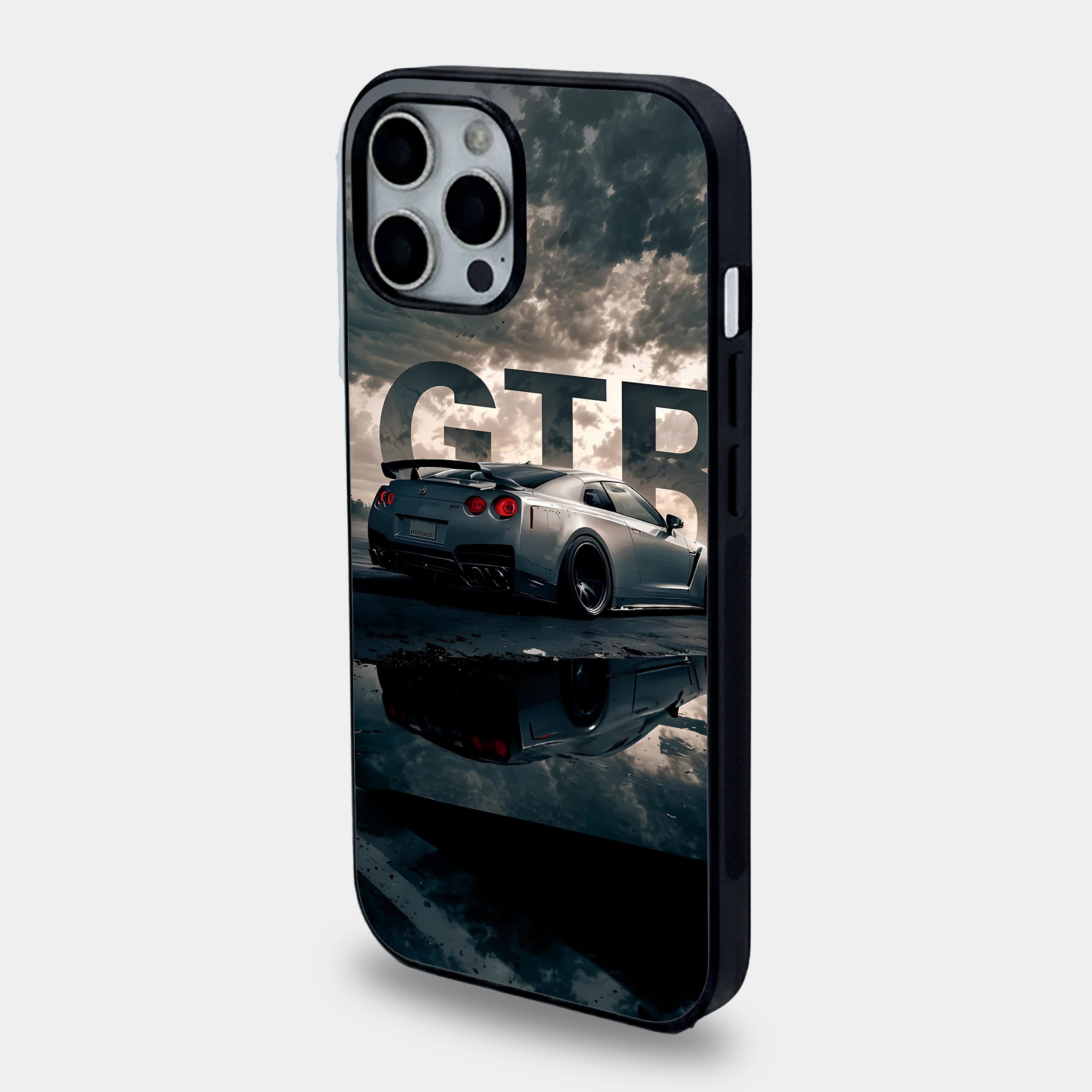 Silver Nissan GTR Reflection Case