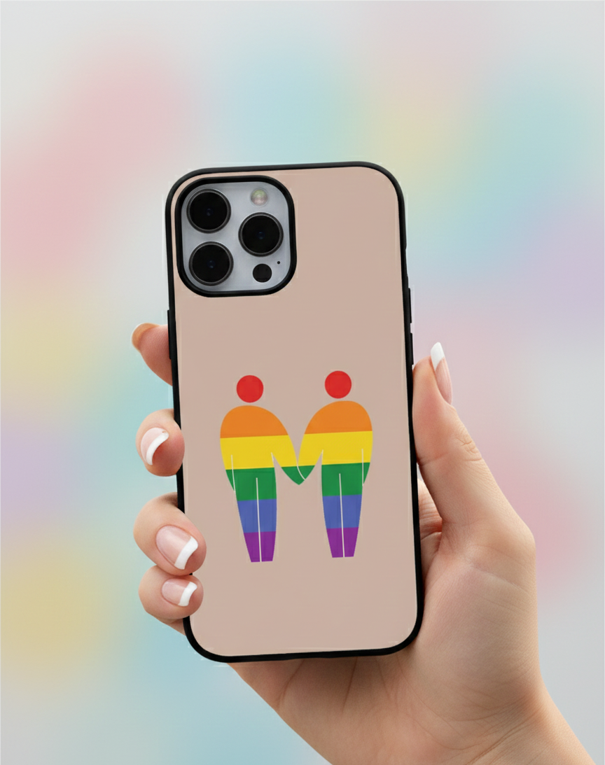 Rainbow Unity Pride | Premium Glass iPhone Mobile Cover Case