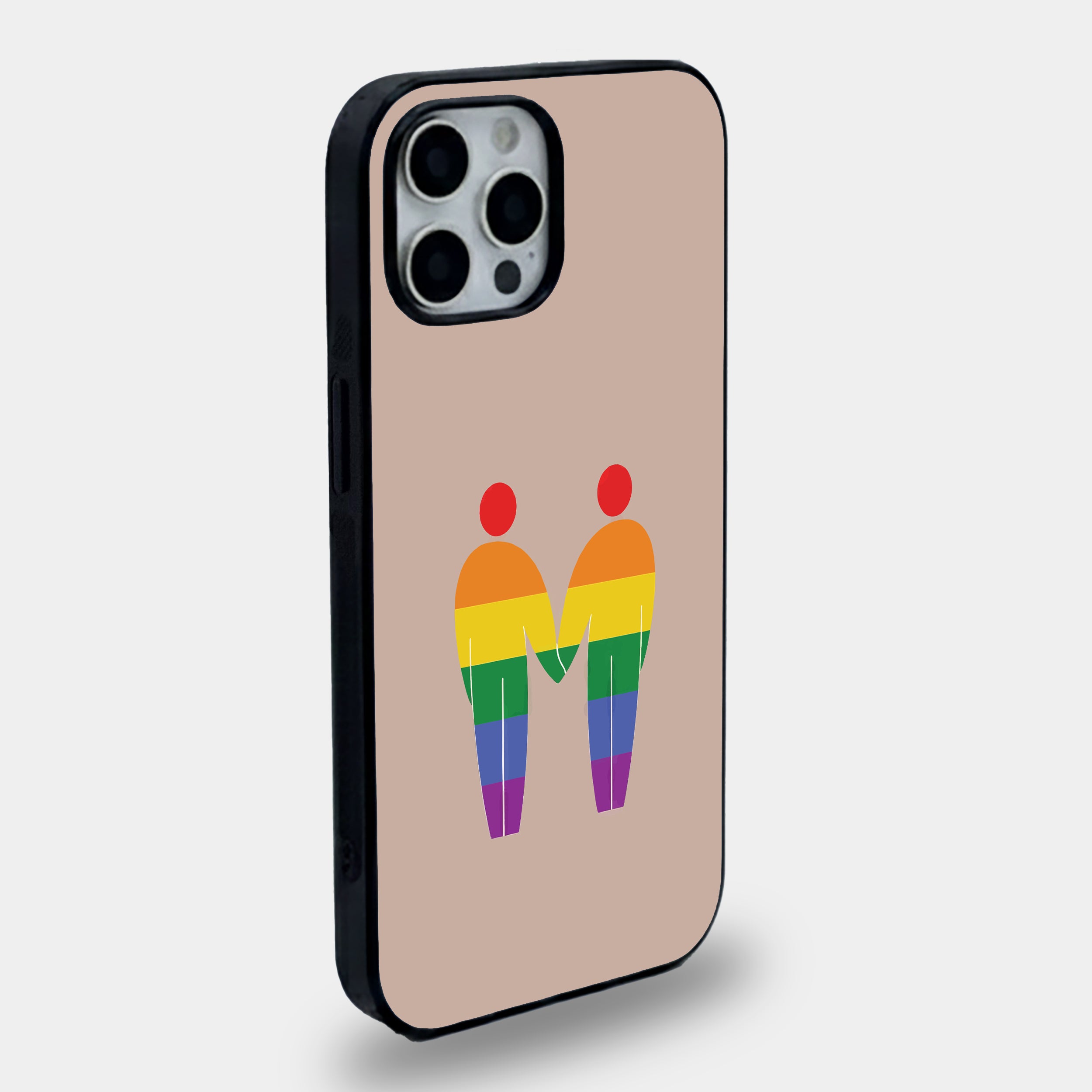 Rainbow Unity Pride | Premium Glass iPhone Mobile Cover Case