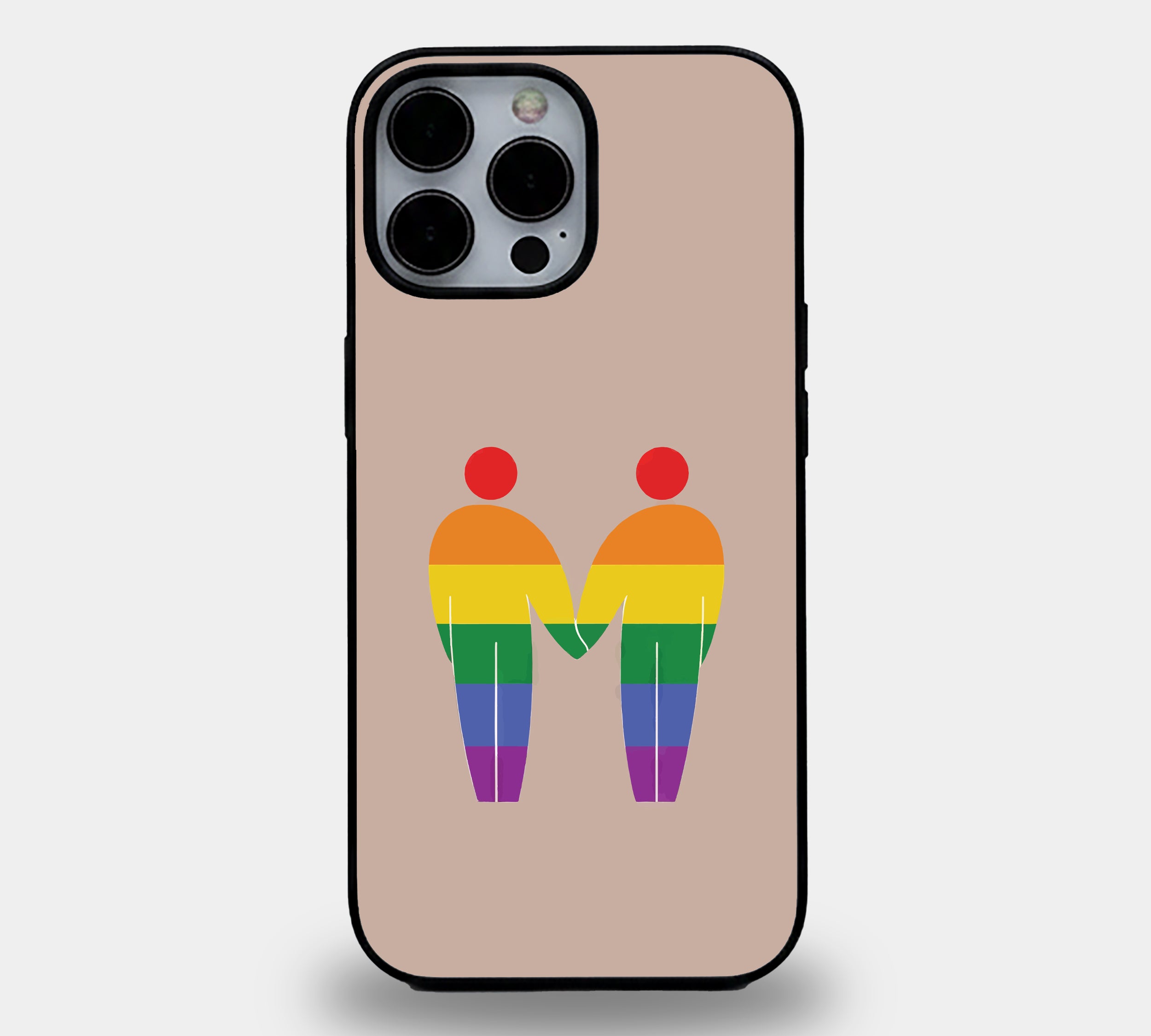 Rainbow Unity Pride | Premium Glass iPhone Mobile Cover Case