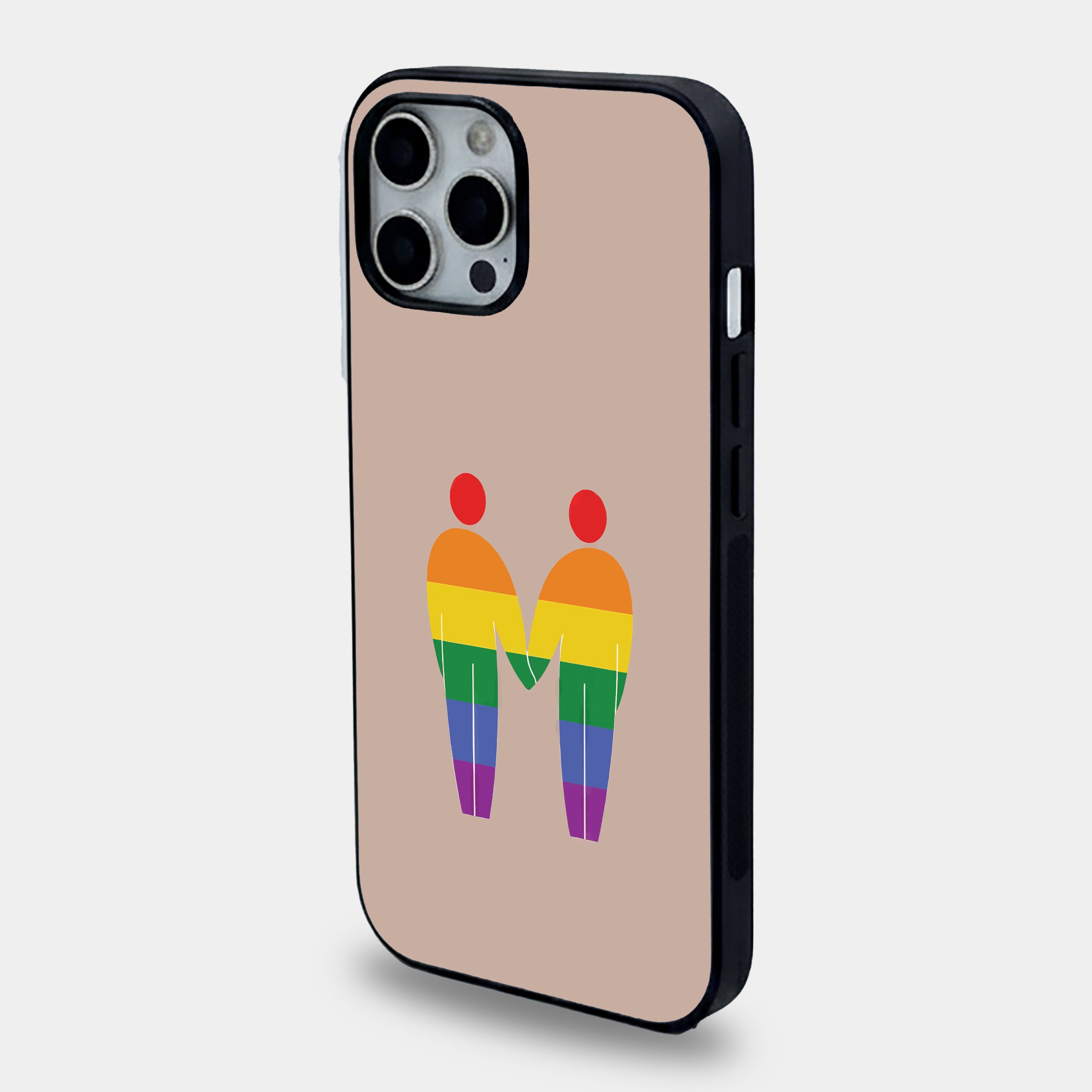 Rainbow Unity Pride | Premium Glass iPhone Mobile Cover Case