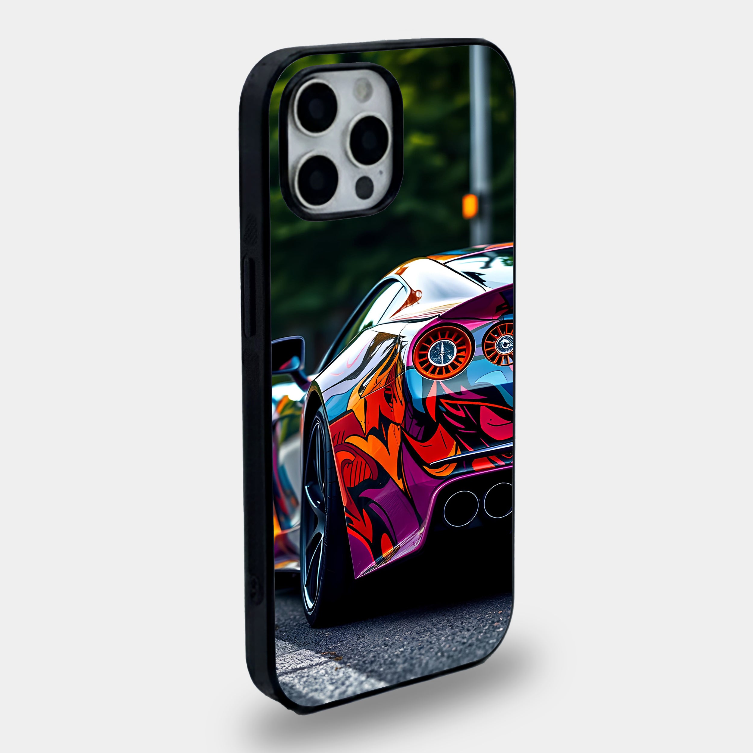 Colorful Graffiti Supercar Case