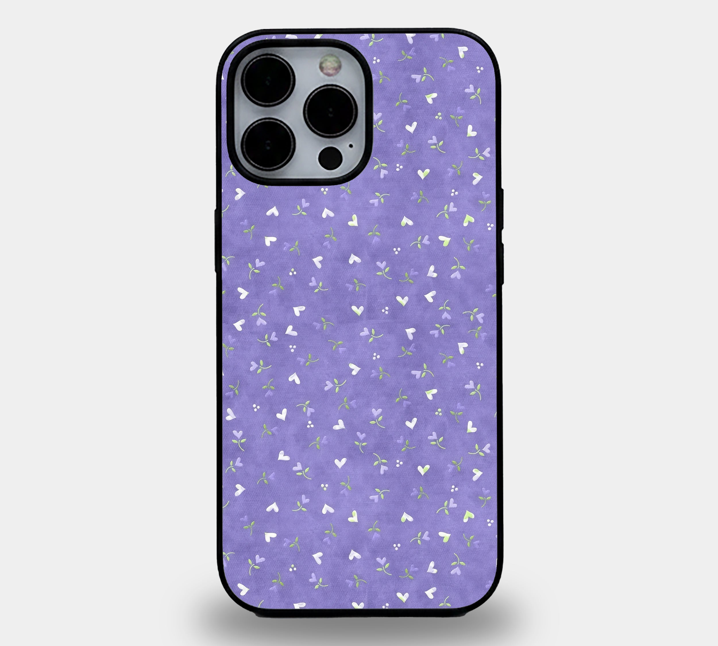 Dainty Purple Floral Sprinkles