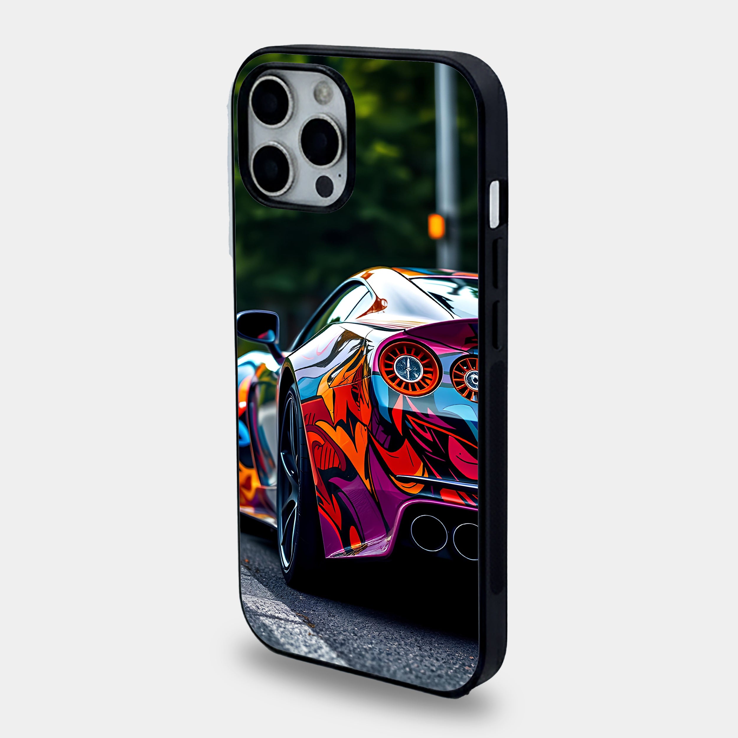 Colorful Graffiti Supercar Case
