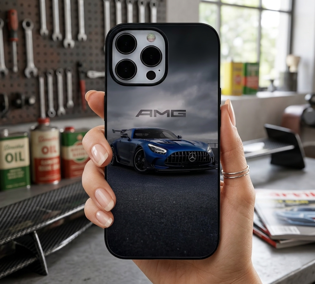 Blue Mercedes AMG Stormy Case
