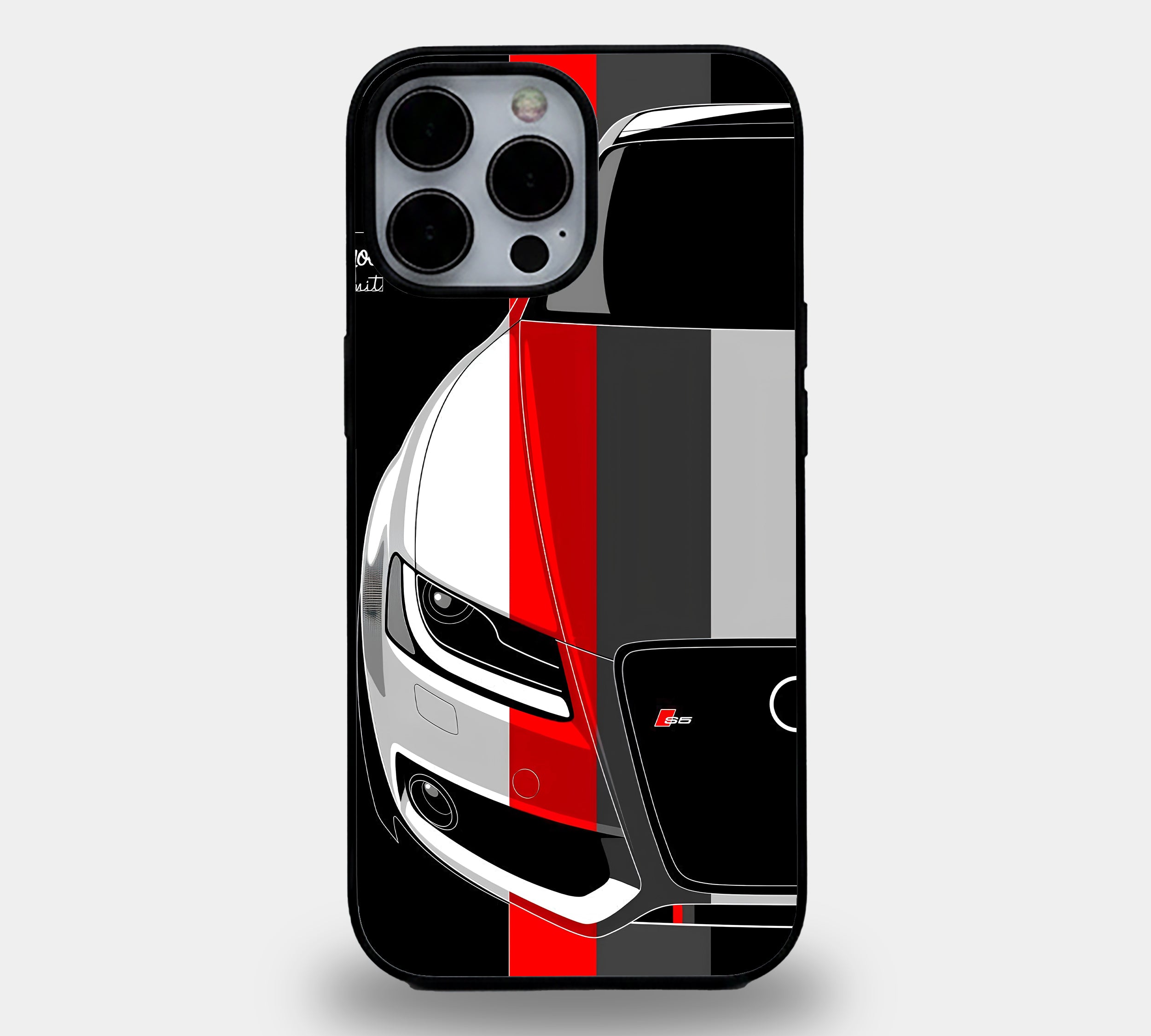Abstract Audi Sport Stripes Case