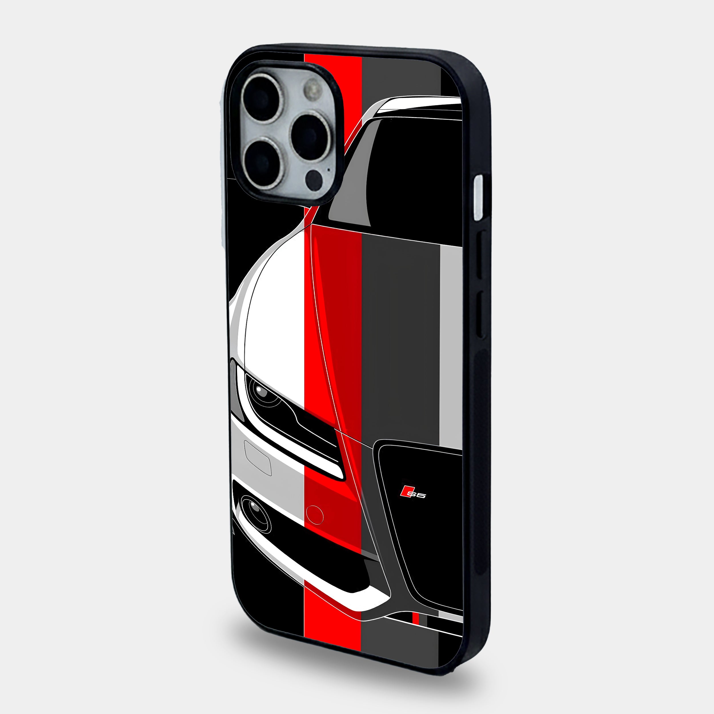 Abstract Audi Sport Stripes Case