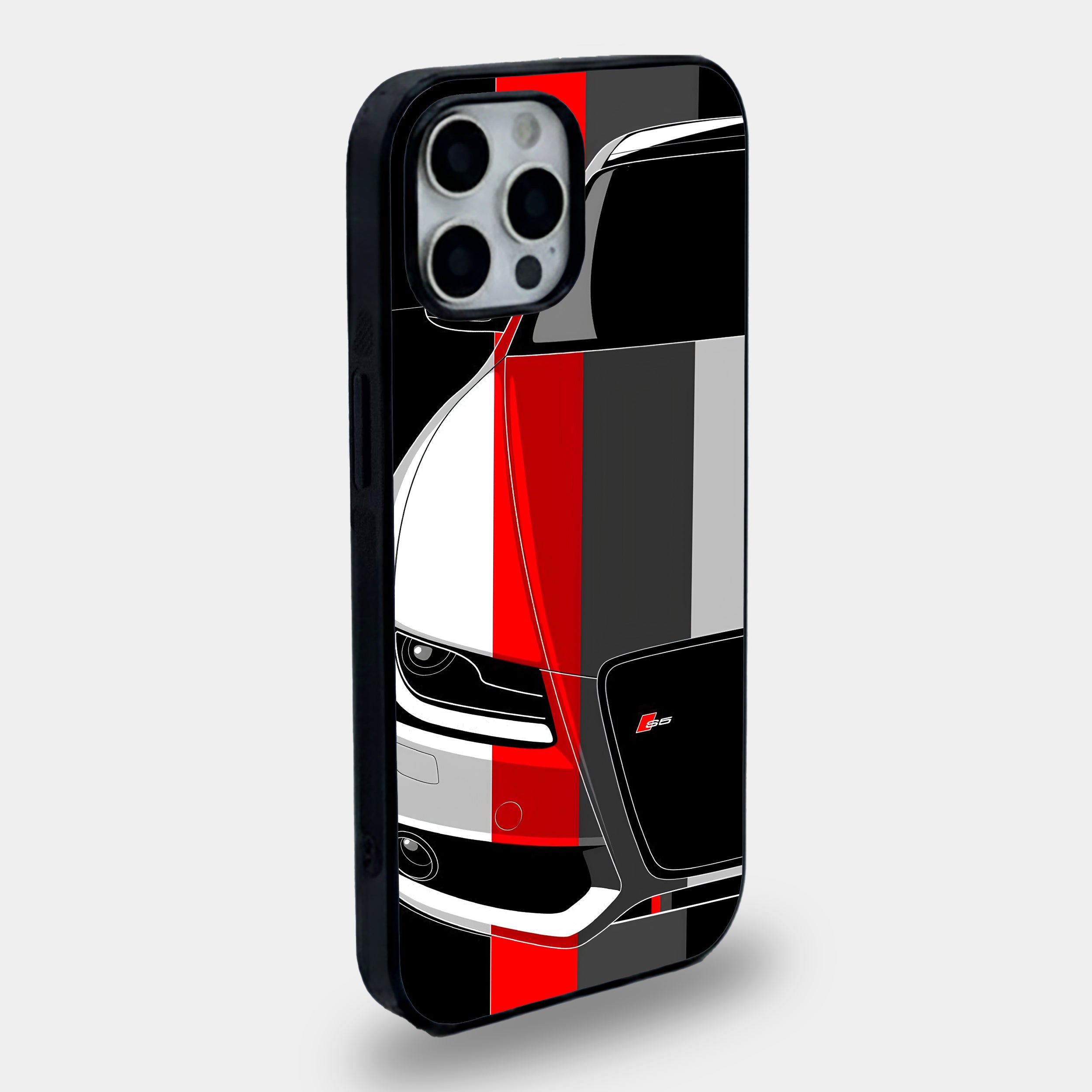 Abstract Audi Sport Stripes Case