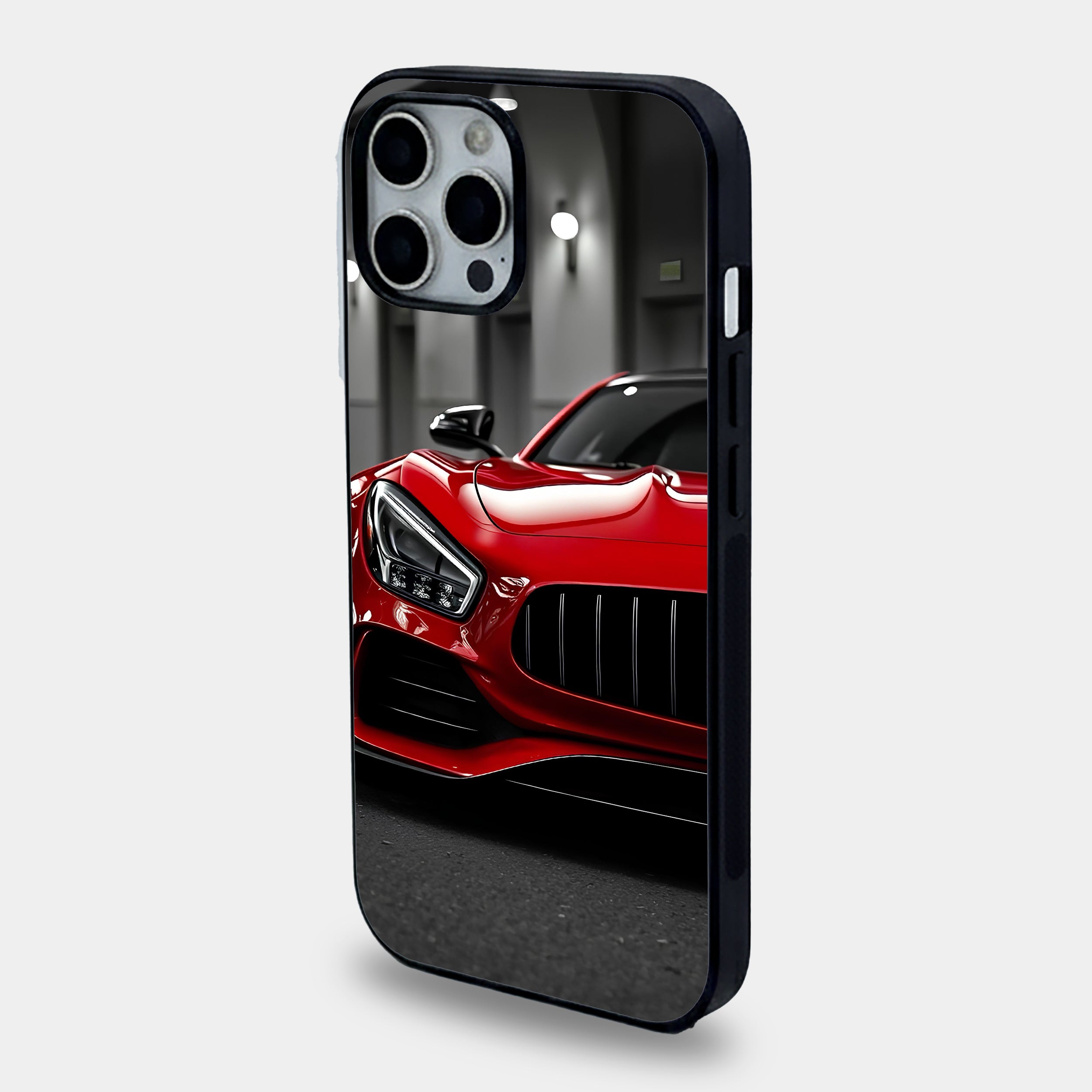 Glossy Red Mercedes AMG Case