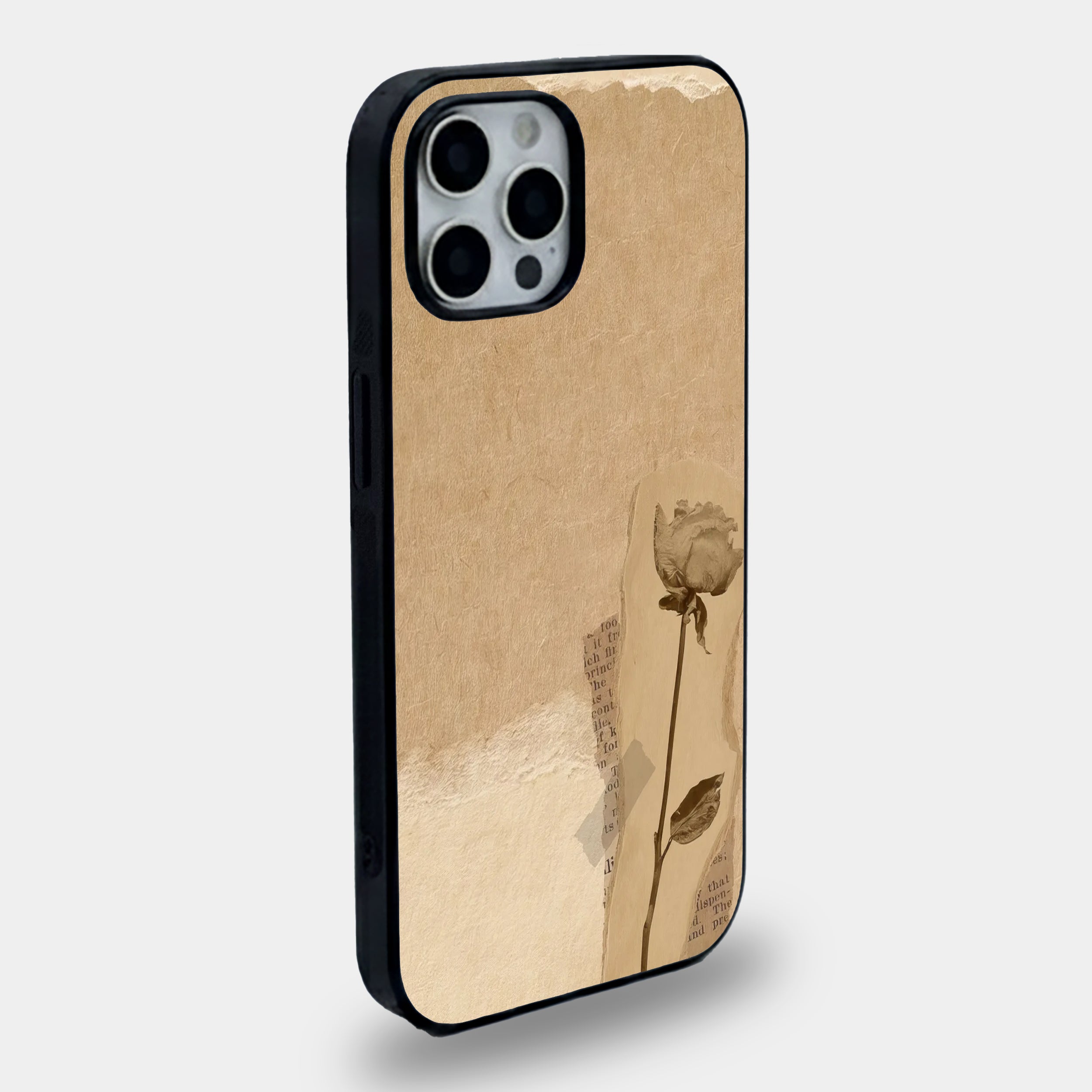 Vintage Rose Aesthetic | Premium Glass iPhone & Samsung Mobile Cover Case