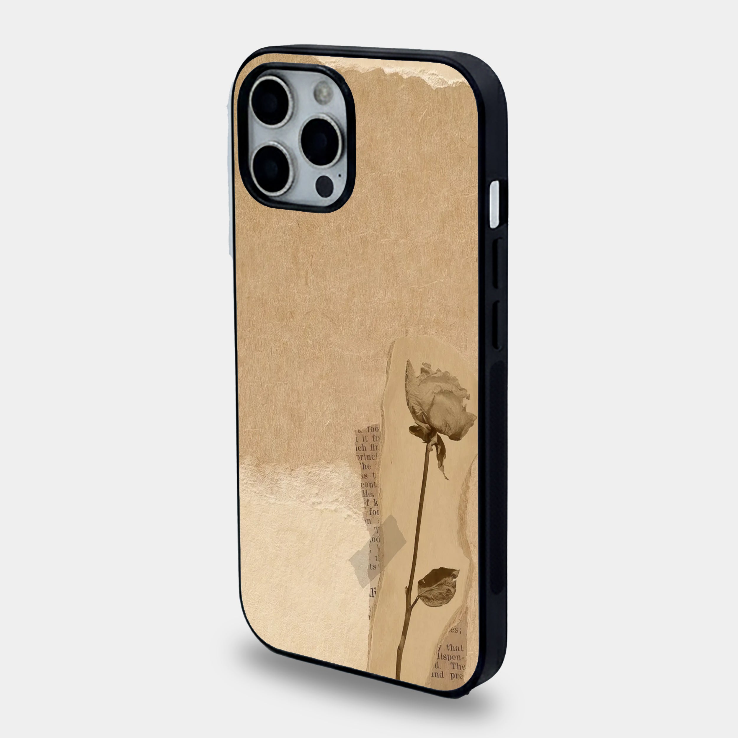 Vintage Rose Aesthetic | Premium Glass iPhone & Samsung Mobile Cover Case