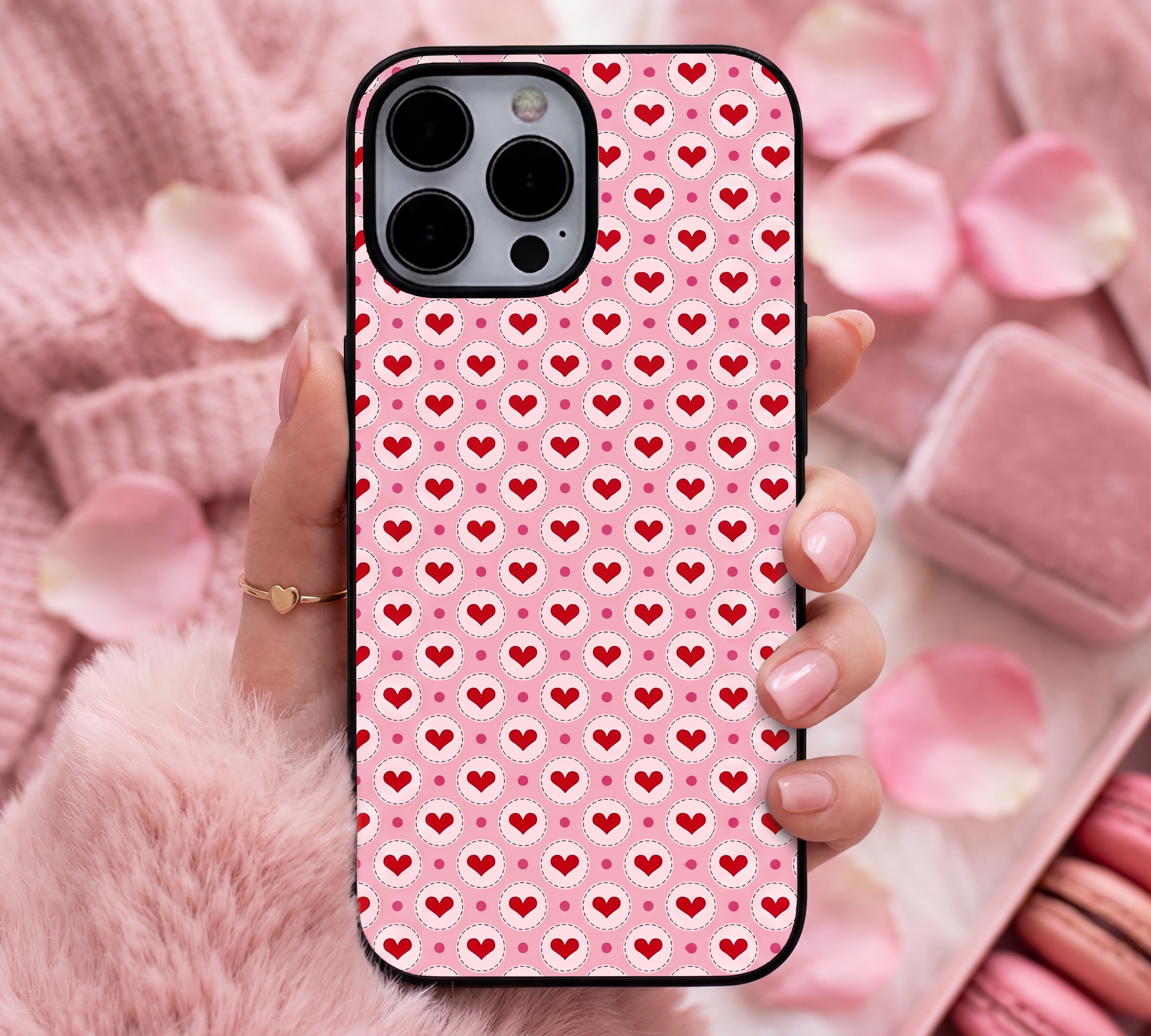 Sweetheart Symphony | Premium Glass iPhone & Samsung Mobile Cover Case