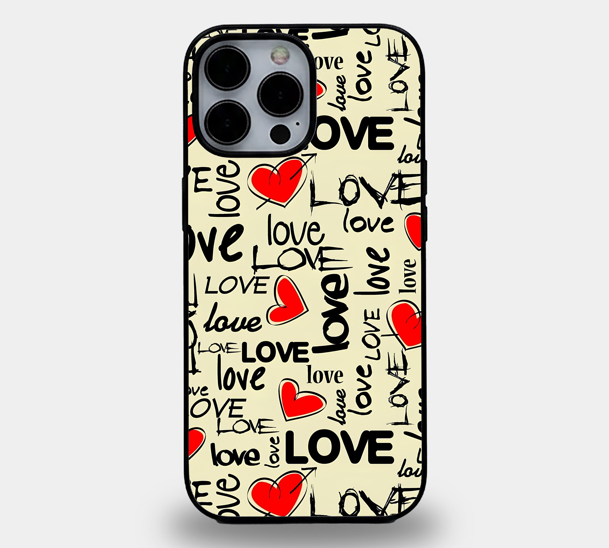 All You Need Is Love | Premium Glass iPhone & Samsung Mobile Cover Case
