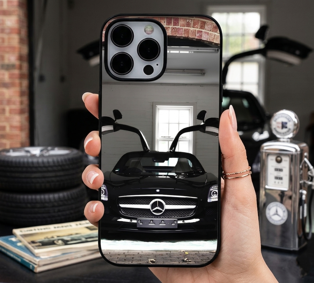 Glossy Red Mercedes AMG Case
