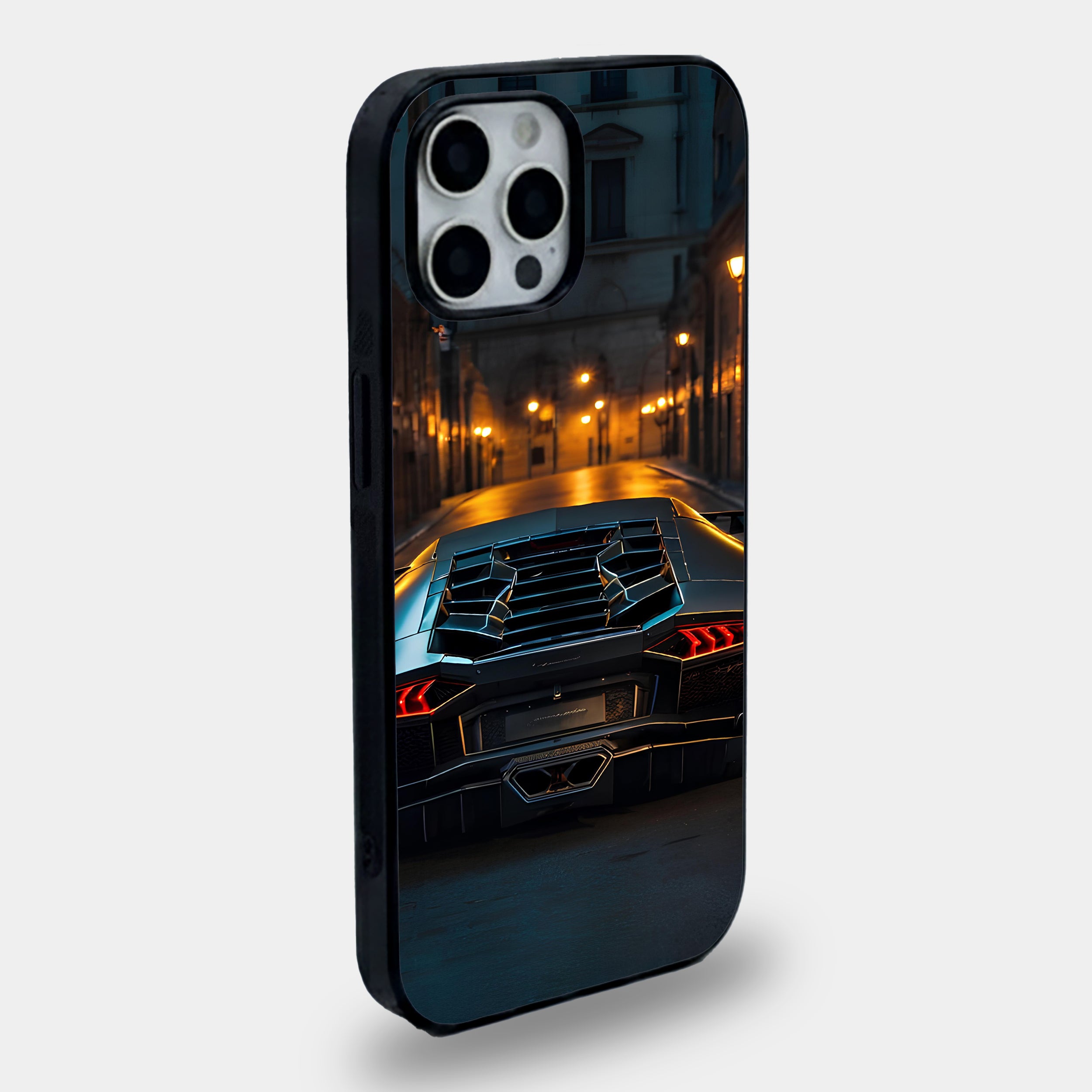 Lamborghini Aventador Night Alley Case