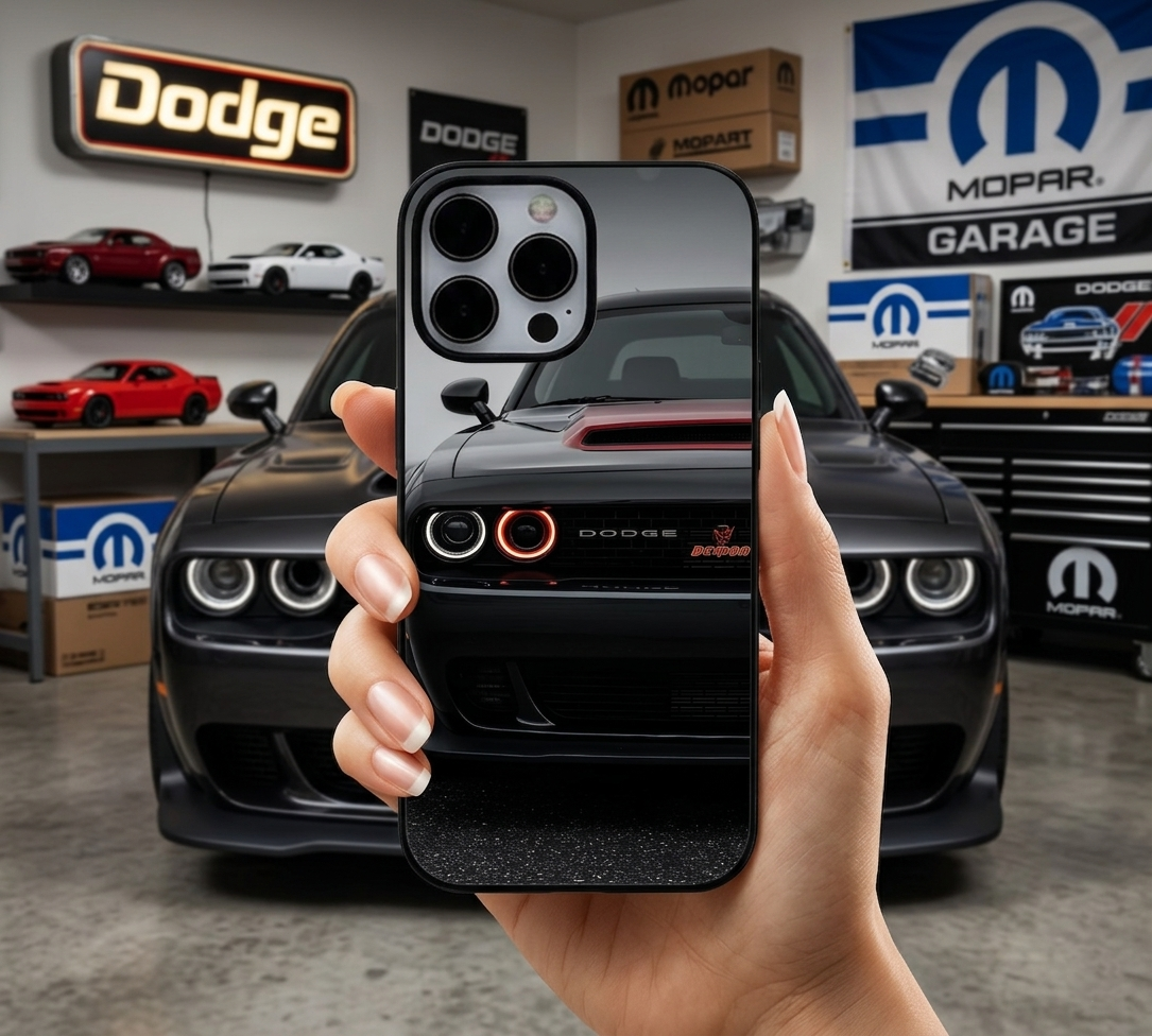 Aggressive Dodge Challenger Front Case