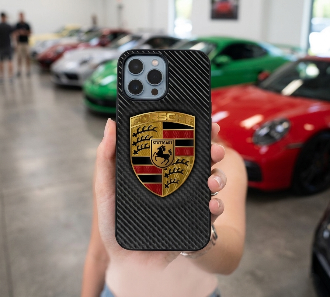 Carbon Fiber Porsche Case