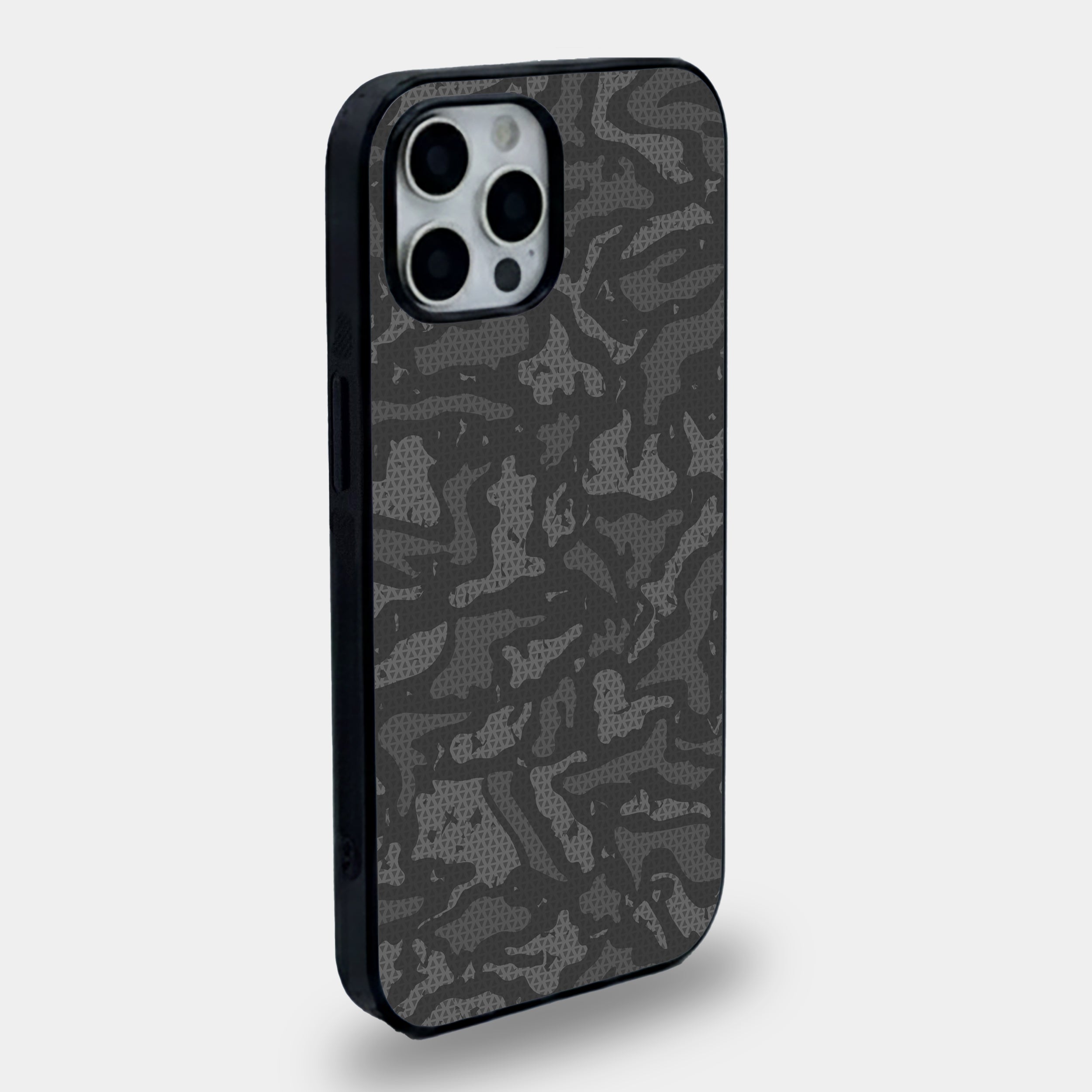 Urban Grey Camo  | Premium Glass iPhone Mobile Cover Case