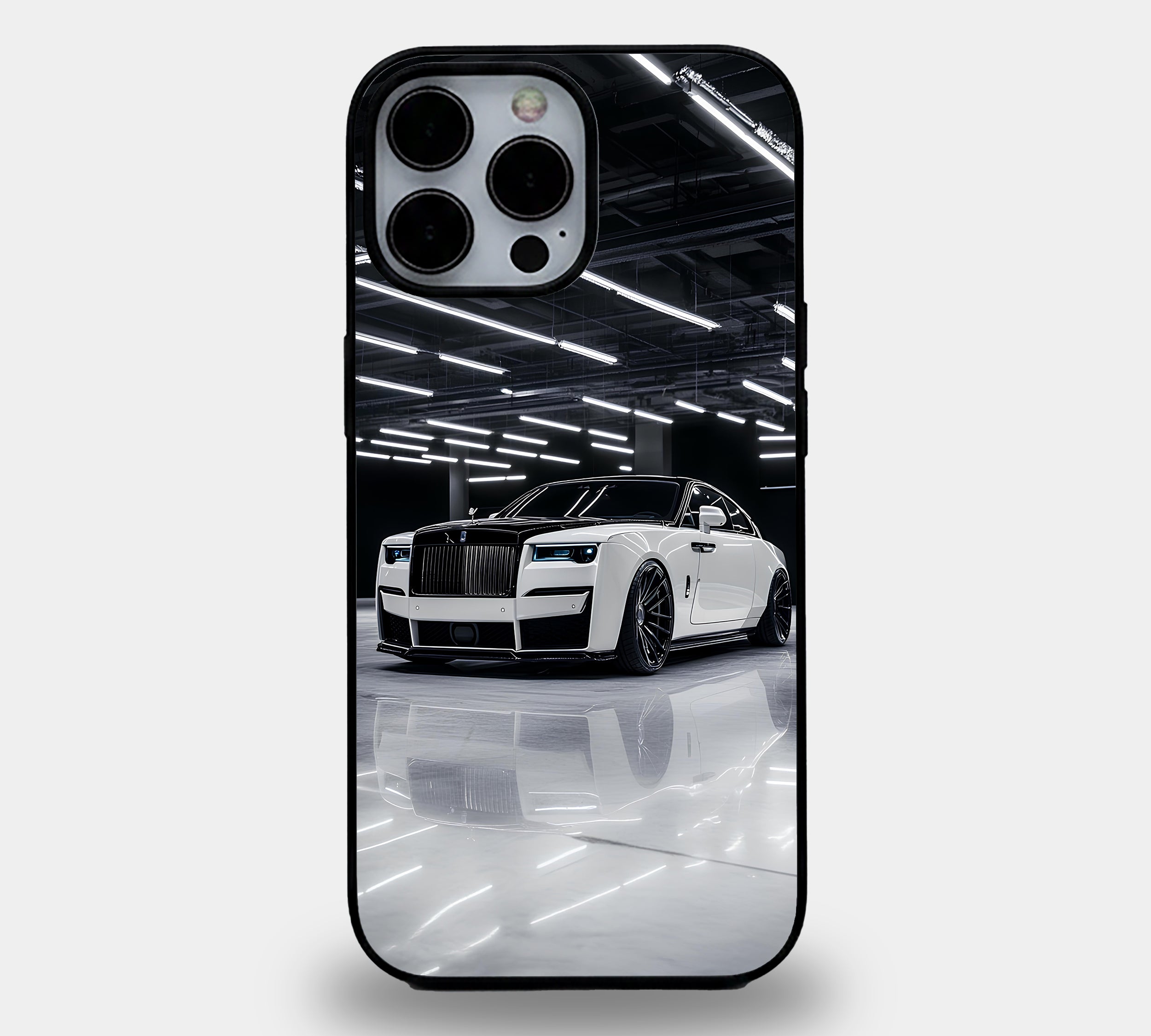 Ghostly White Rolls Royce